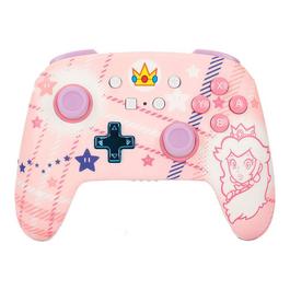 PowerA Enhanced Wireless Controller for Nintendo Switch Princess Peach Plaid