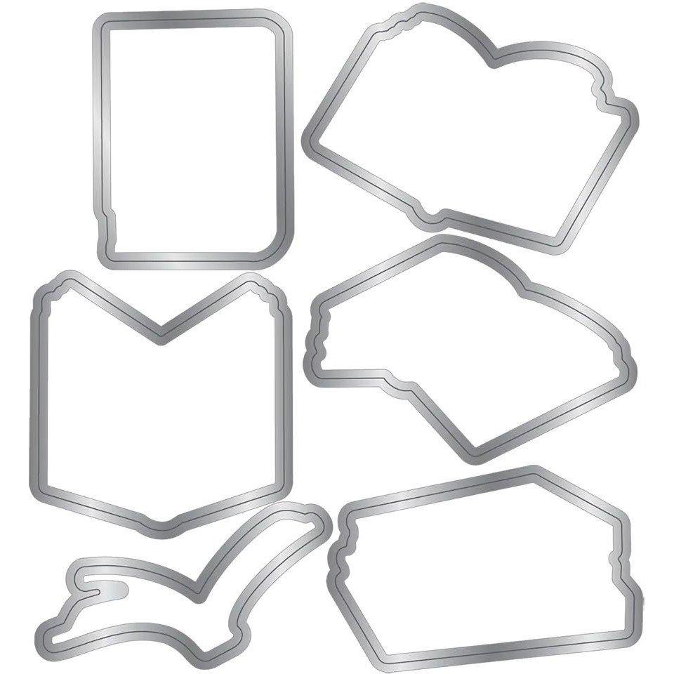 Multi - Crafters Companion - Next Chapter Stamp & Die Set - 2