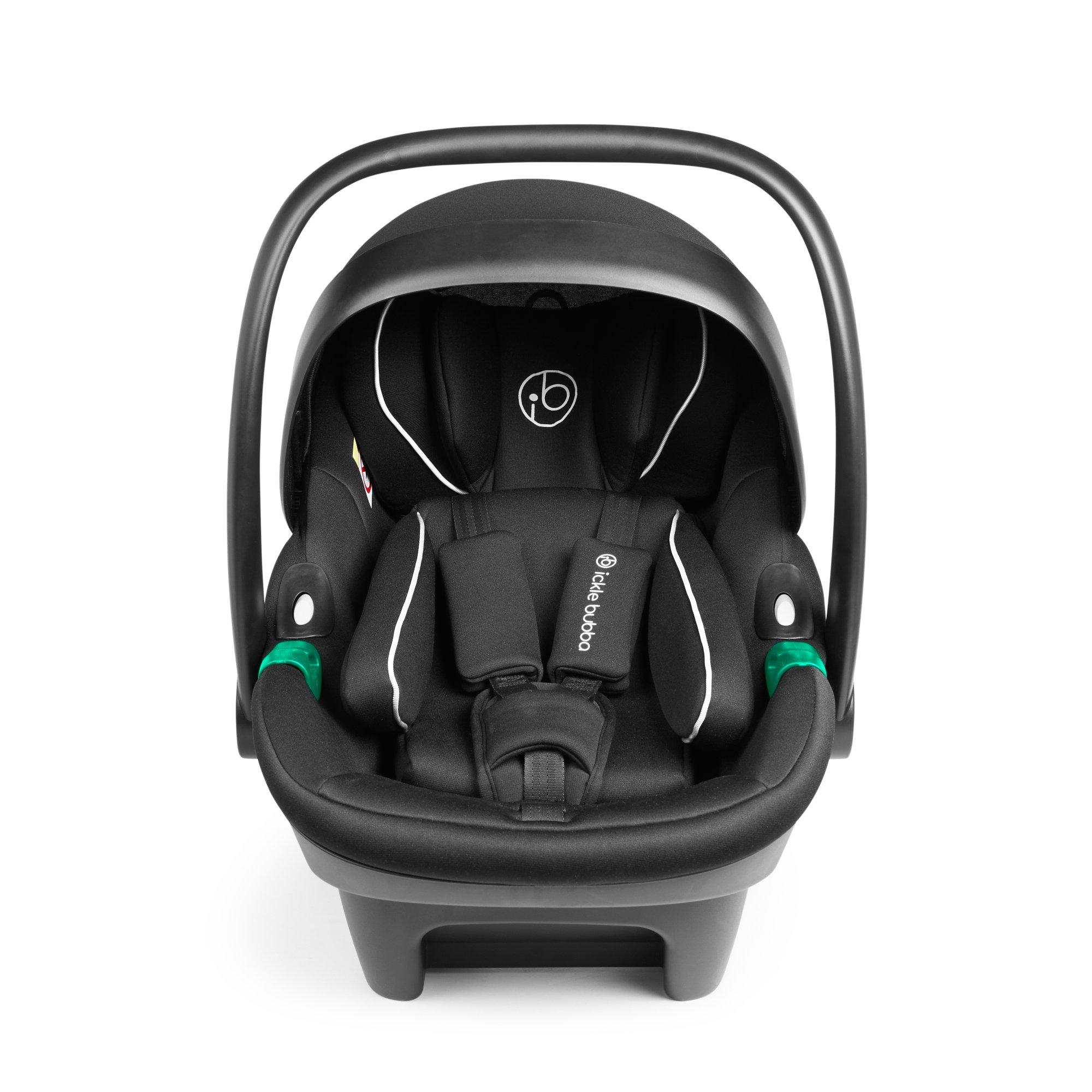 Black - Ickle Bubba - Stratus I-Size Infant Carrier Car Seat - 3