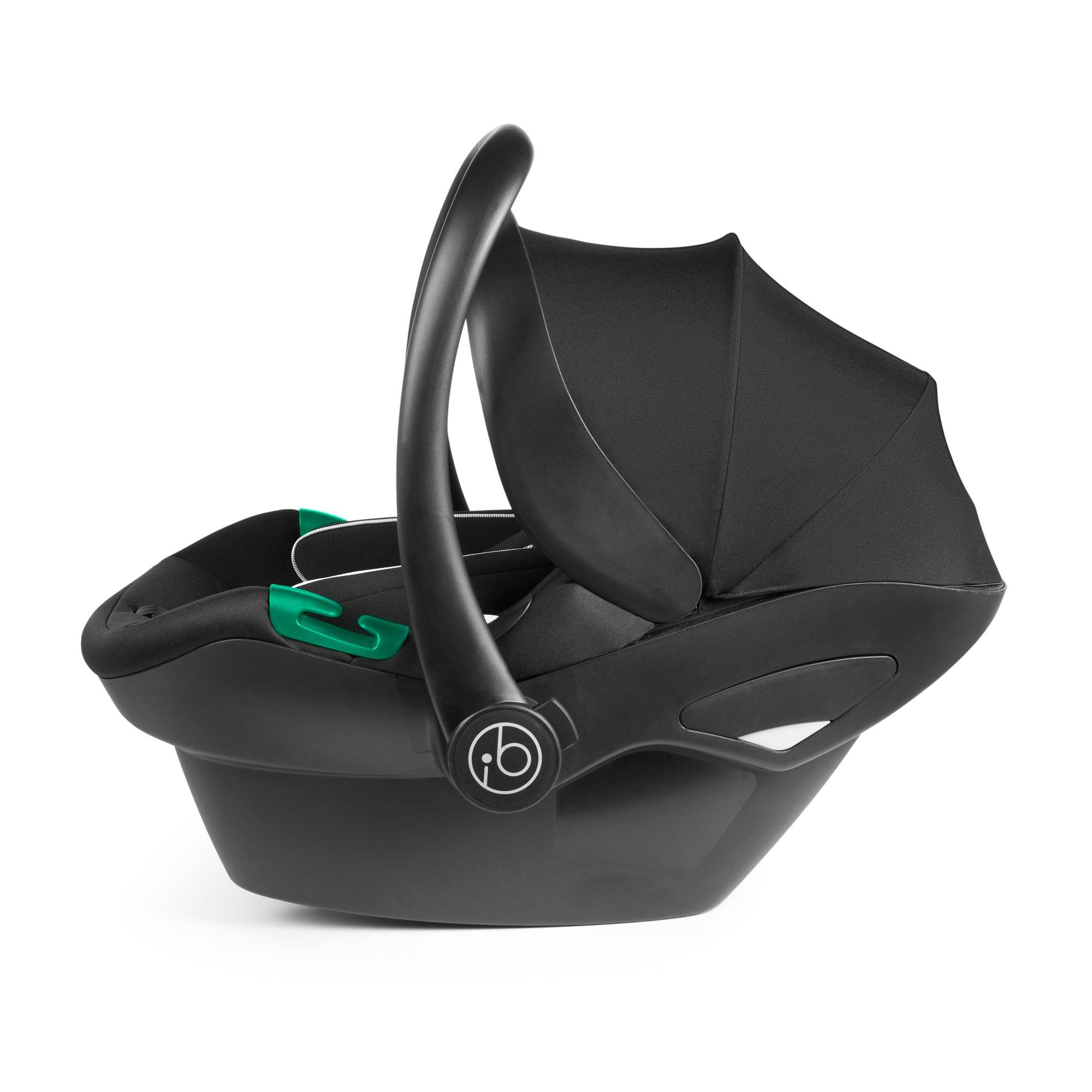 Black - Ickle Bubba - Stratus I-Size Infant Carrier Car Seat - 4