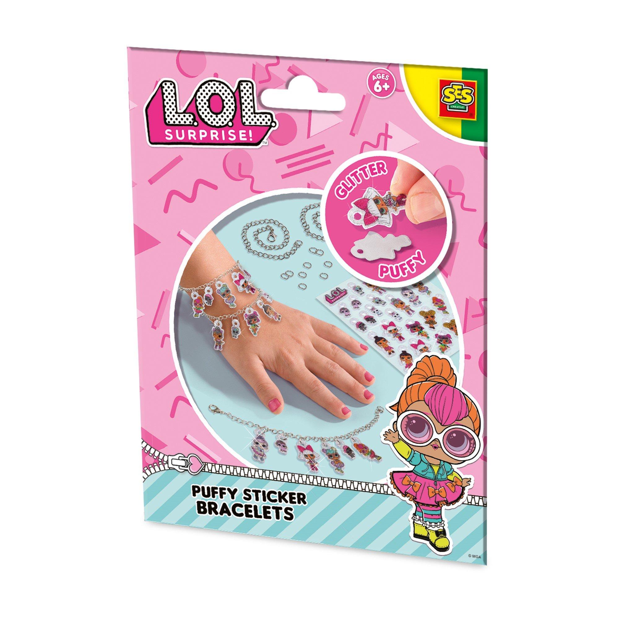 Ses Creative  Kids L.o.l. - Puffy Sticker Bracelets - 