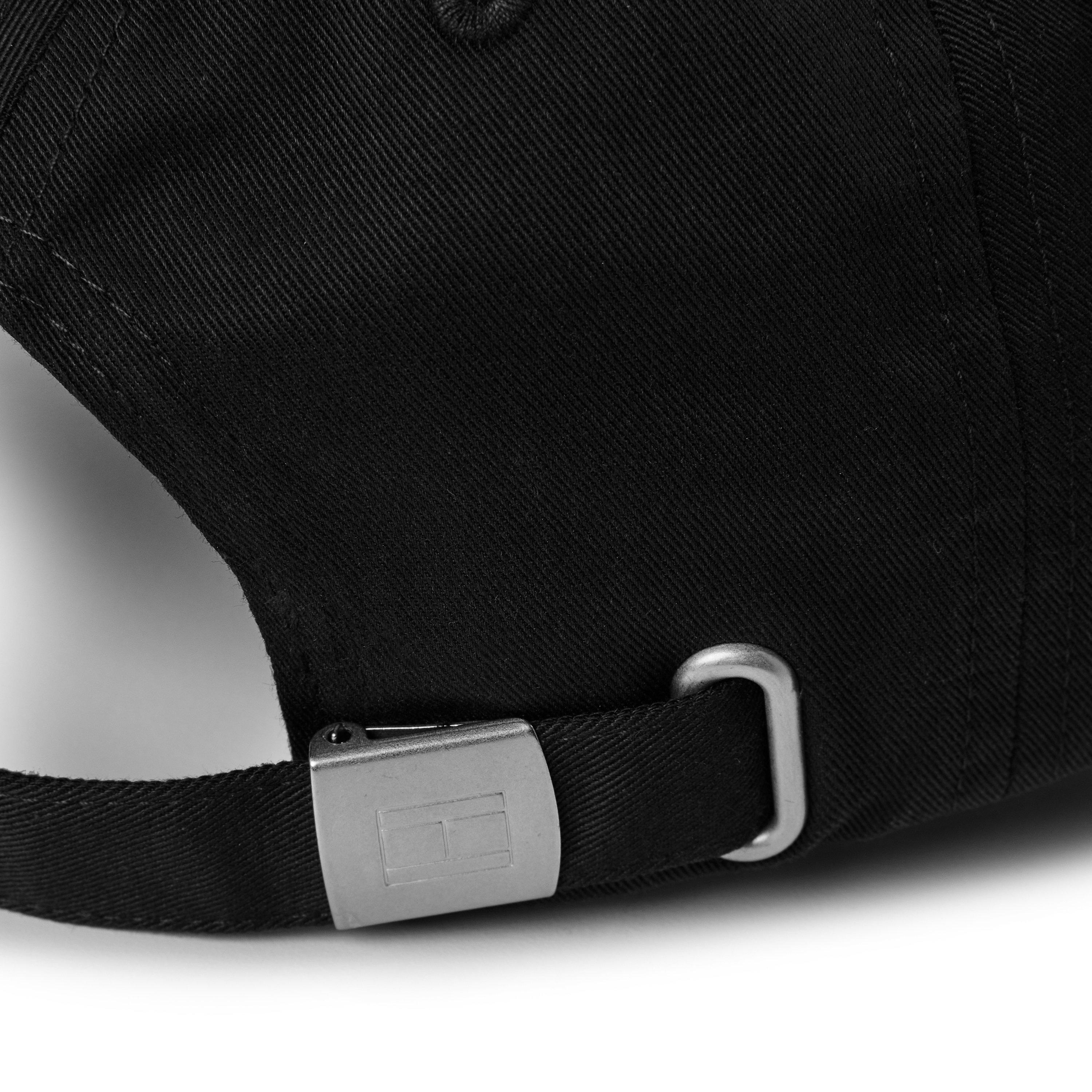 Black BDS - Tommy Hilfiger - Small Flag Baseball Cap - 3