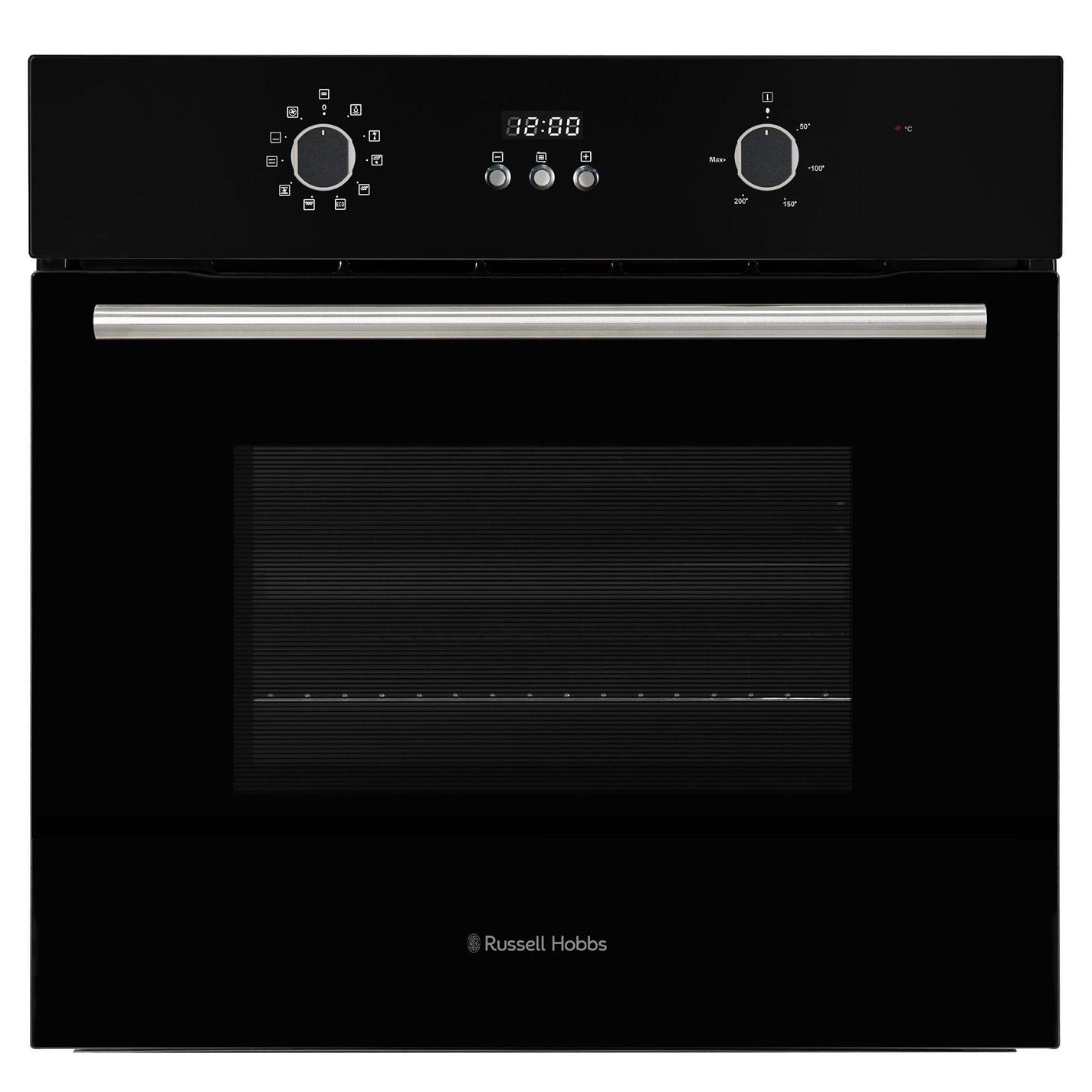 Black - Russell Hobbs - RHEO7005B 70L Built In Multifunctional Oven Black - 1