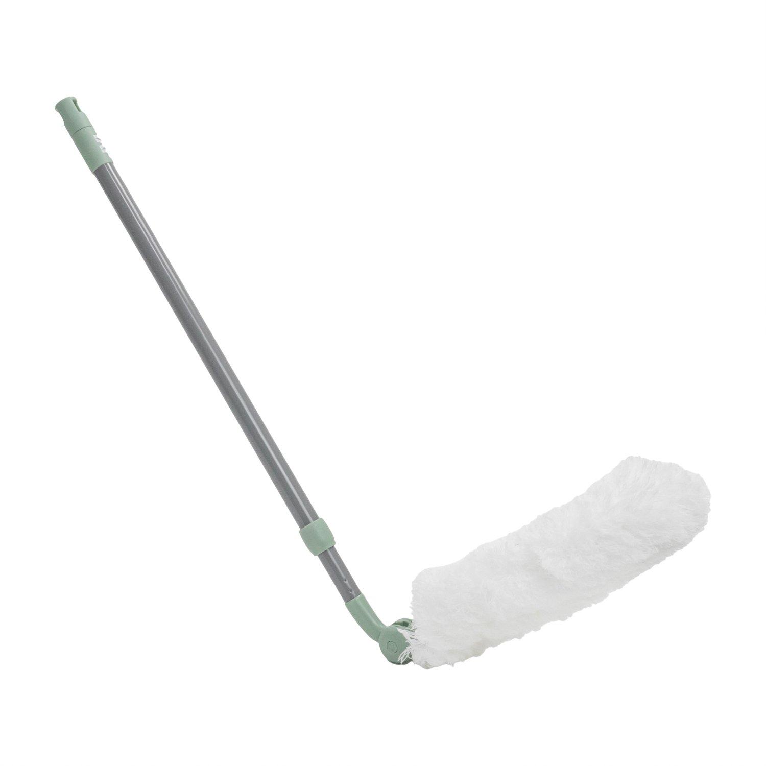 Grey - JVL - JVL Extendable Microfibre Duster ¿ Grey - 2