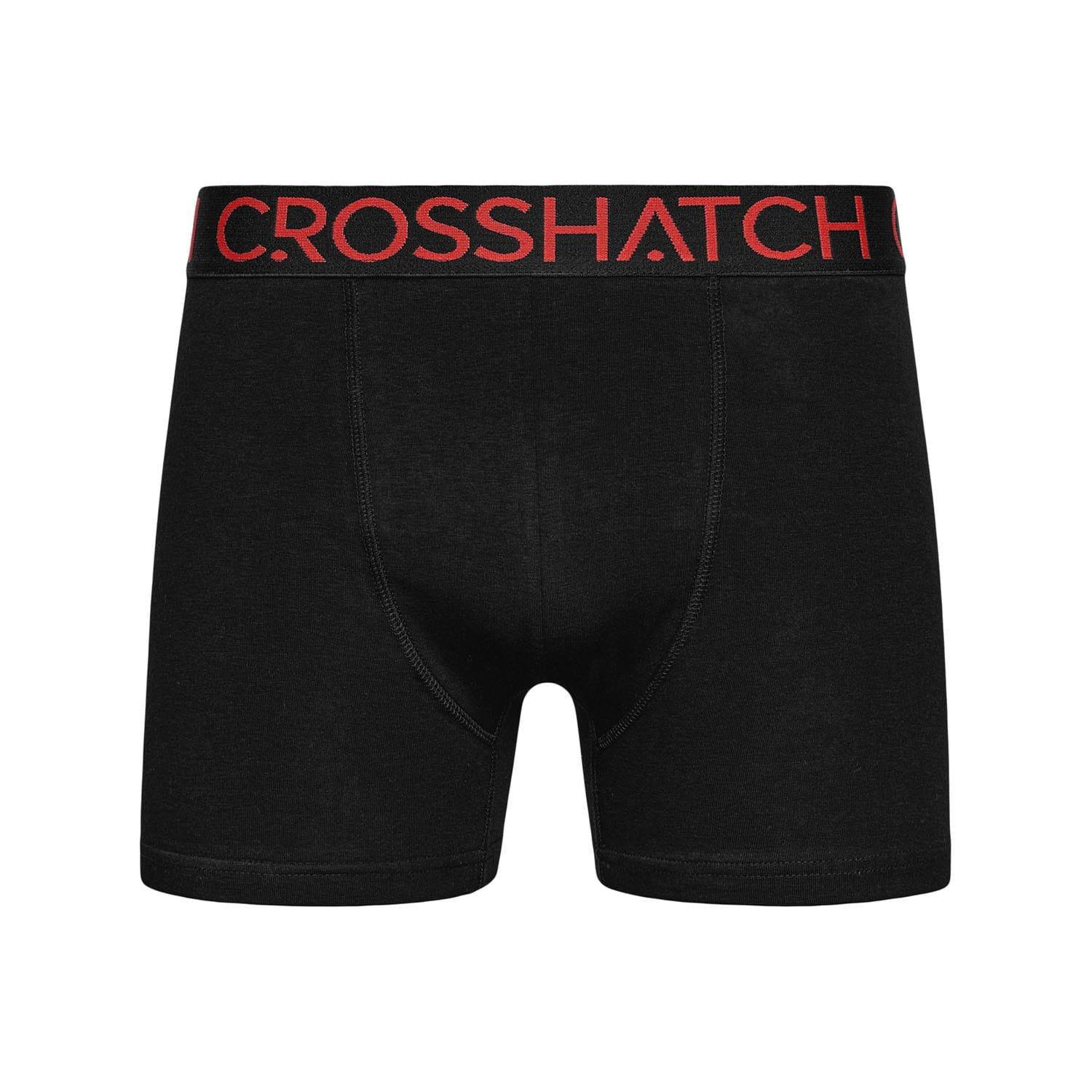 Multi Colour - Crosshatch - 3 Pack of Chasma Boxers - 2