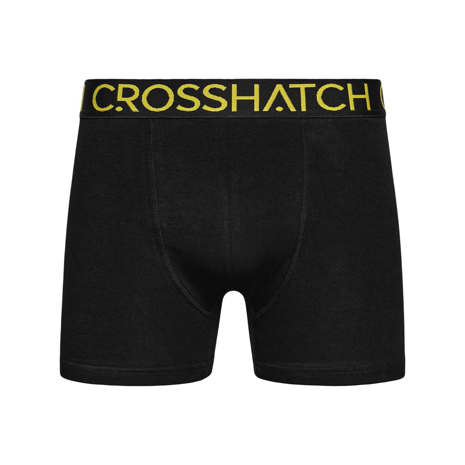 Multi Colour - Crosshatch - 3 Pack of Chasma Boxers - 3