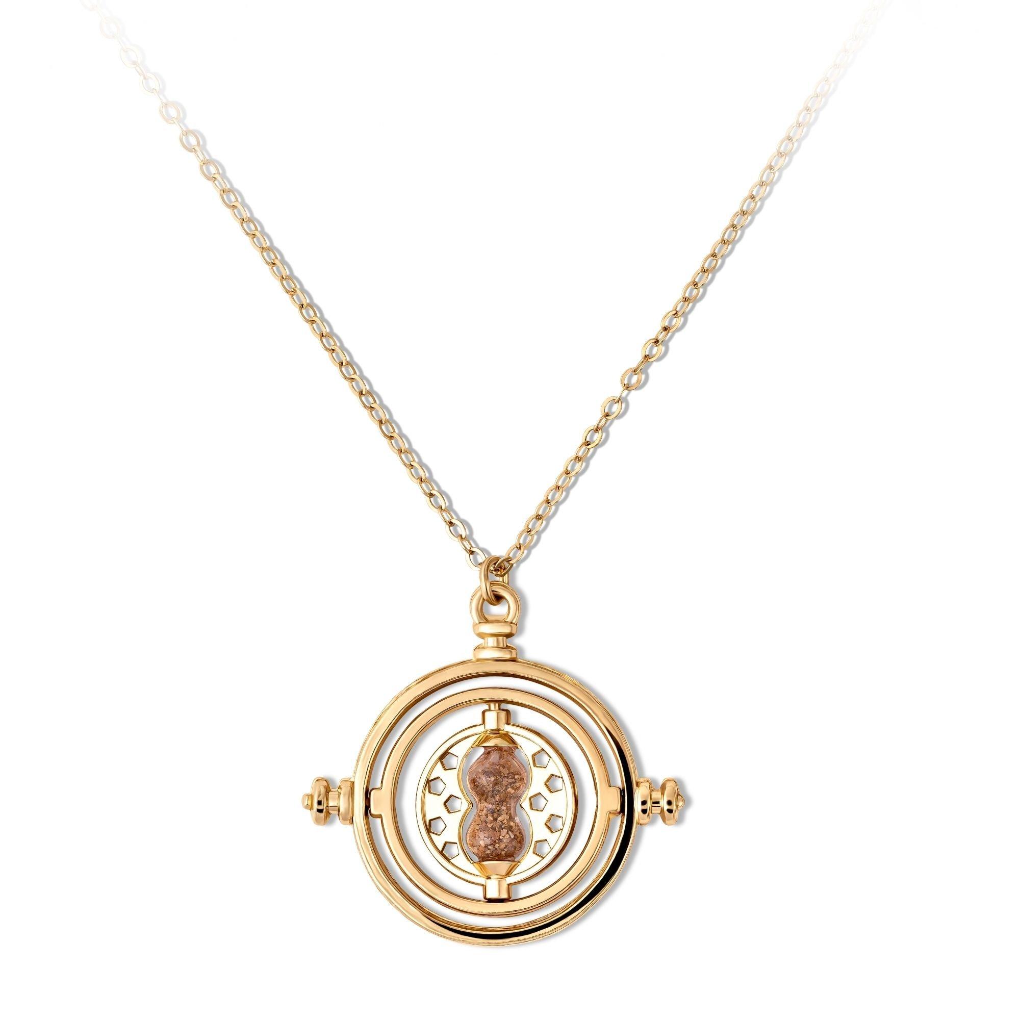Gold - Harry Potter - Harry Potter Time Turner necklace - 1
