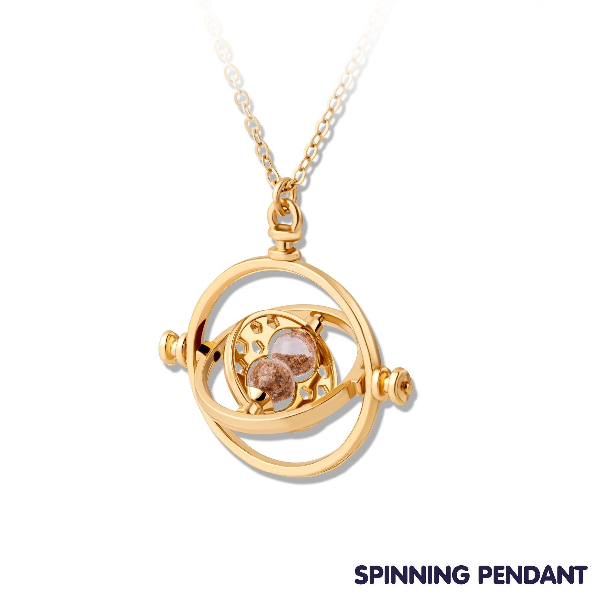 Gold - Harry Potter - Harry Potter Time Turner necklace - 2