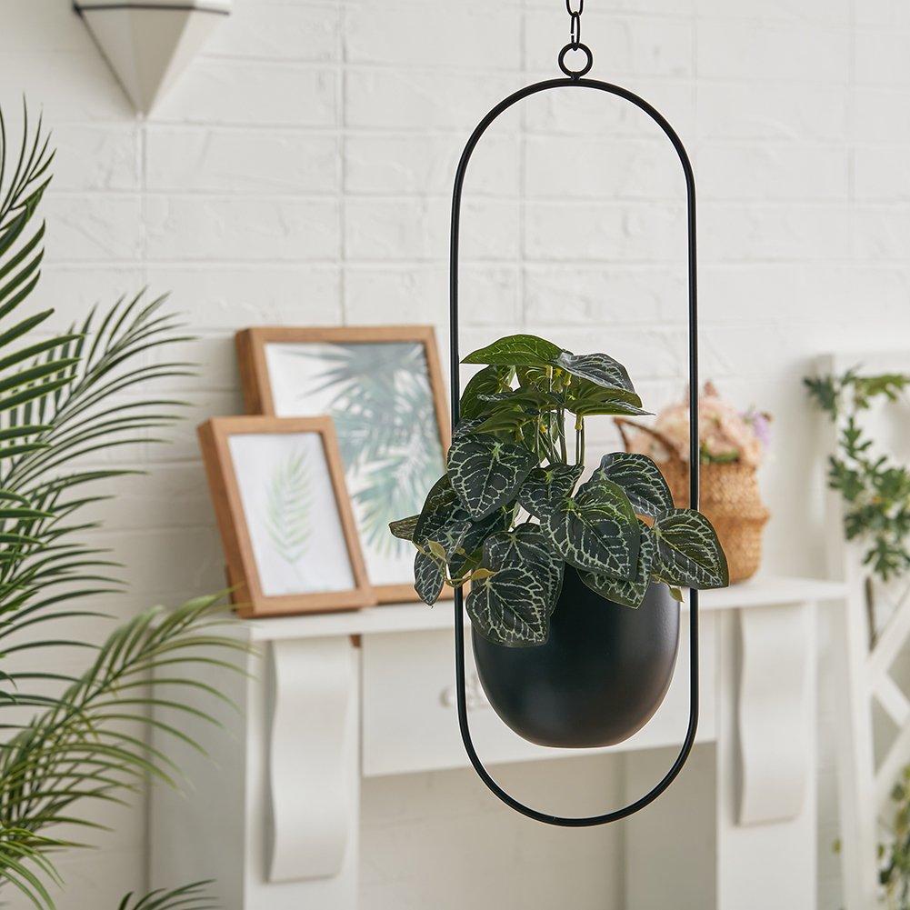 Nordic-Style Hanging Iron Flower Pot
