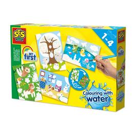SES Creative Colouring with water - Hidden animals