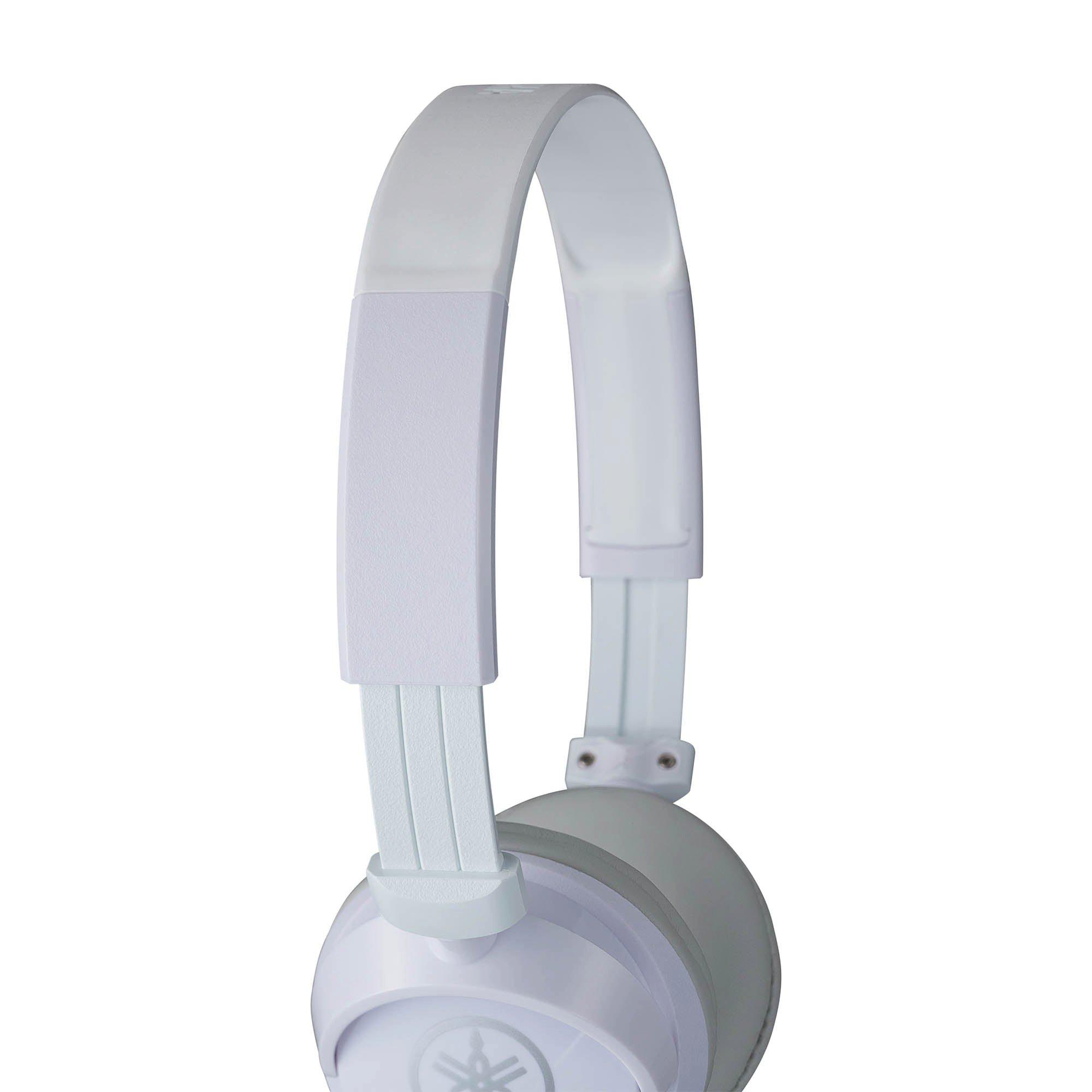 White - Yamaha - HPH-50 Compact Headphones - 4