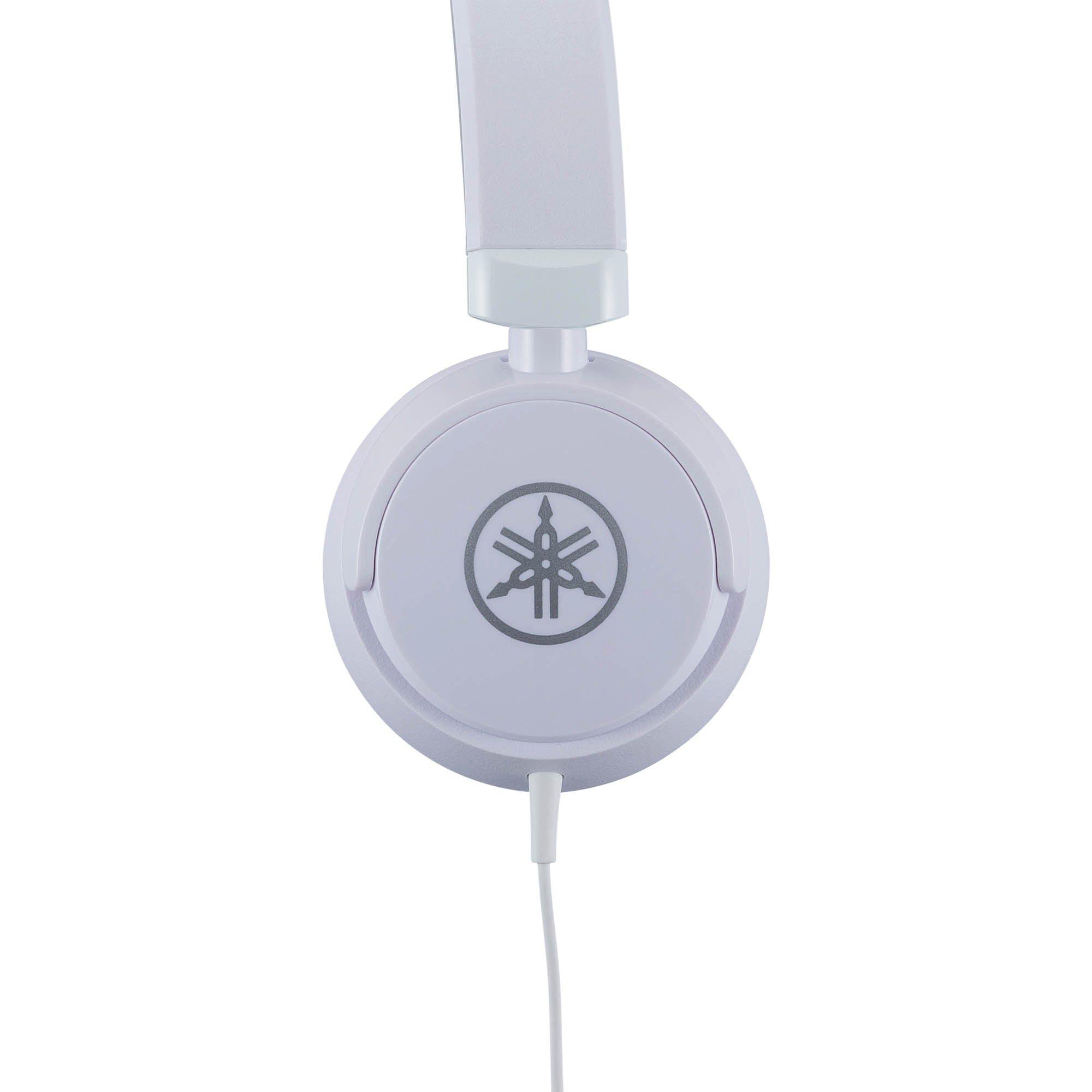 White - Yamaha - HPH-50 Compact Headphones - 5