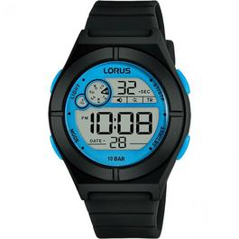 Lorus Kids Digital Alarm Black Chronograph Watch