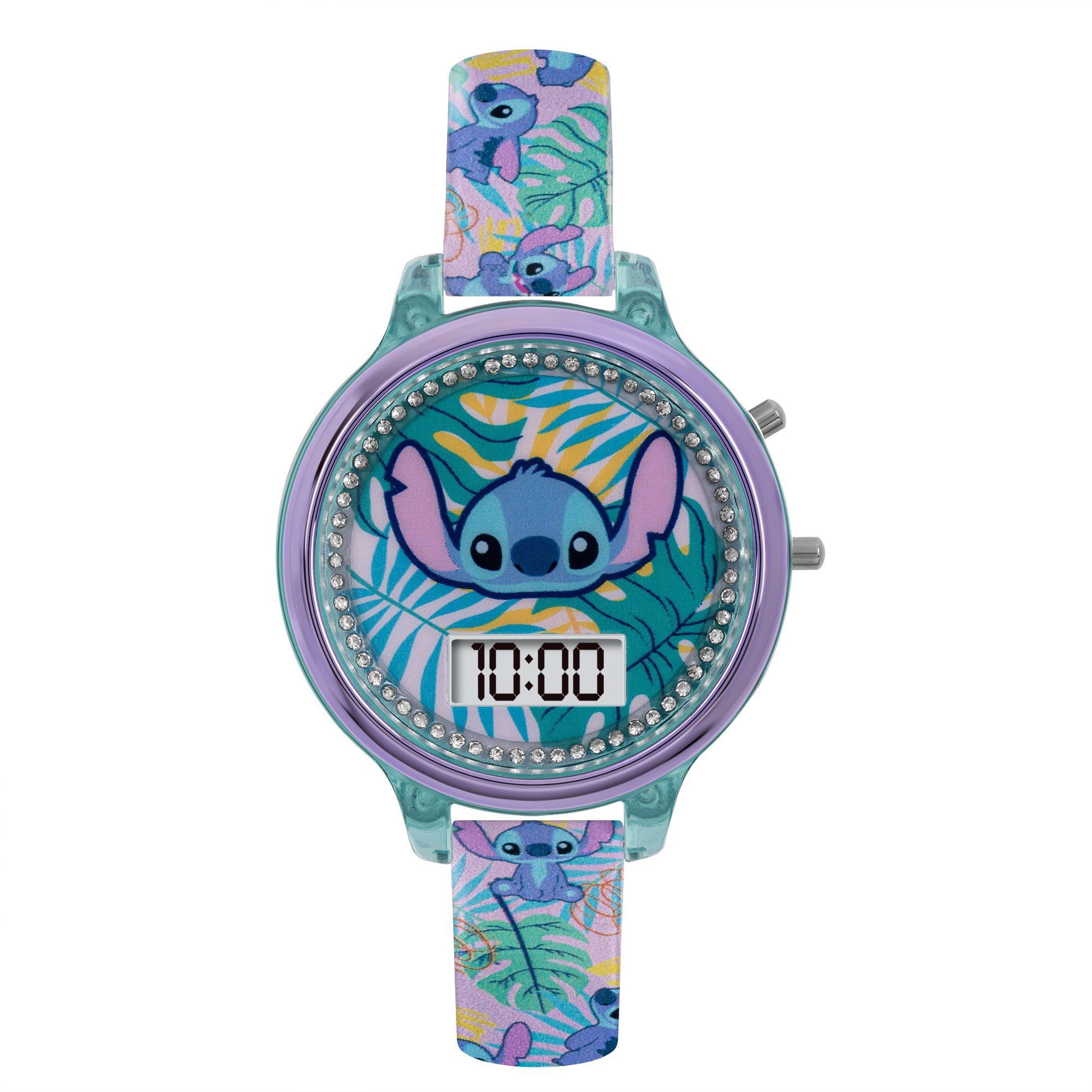 Multi - Disney Stitch - Disney Stitch LCD Watch & Bracelet Set - 2