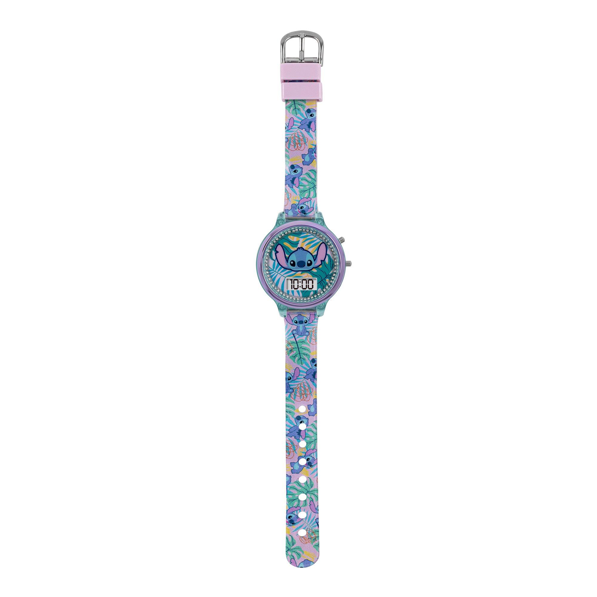 Multi - Disney Stitch - Disney Stitch LCD Watch & Bracelet Set - 3