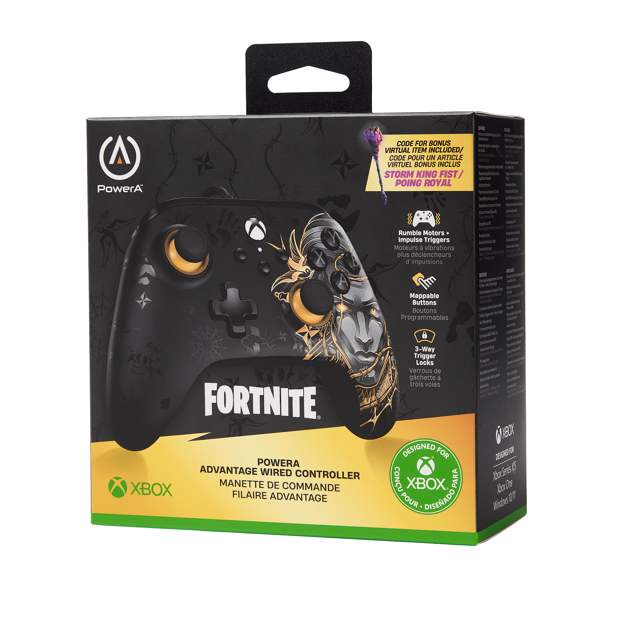 Midas Fortnite - PowerA - Advantage Wired Controller for Xbox Series X|S - Midas - 2