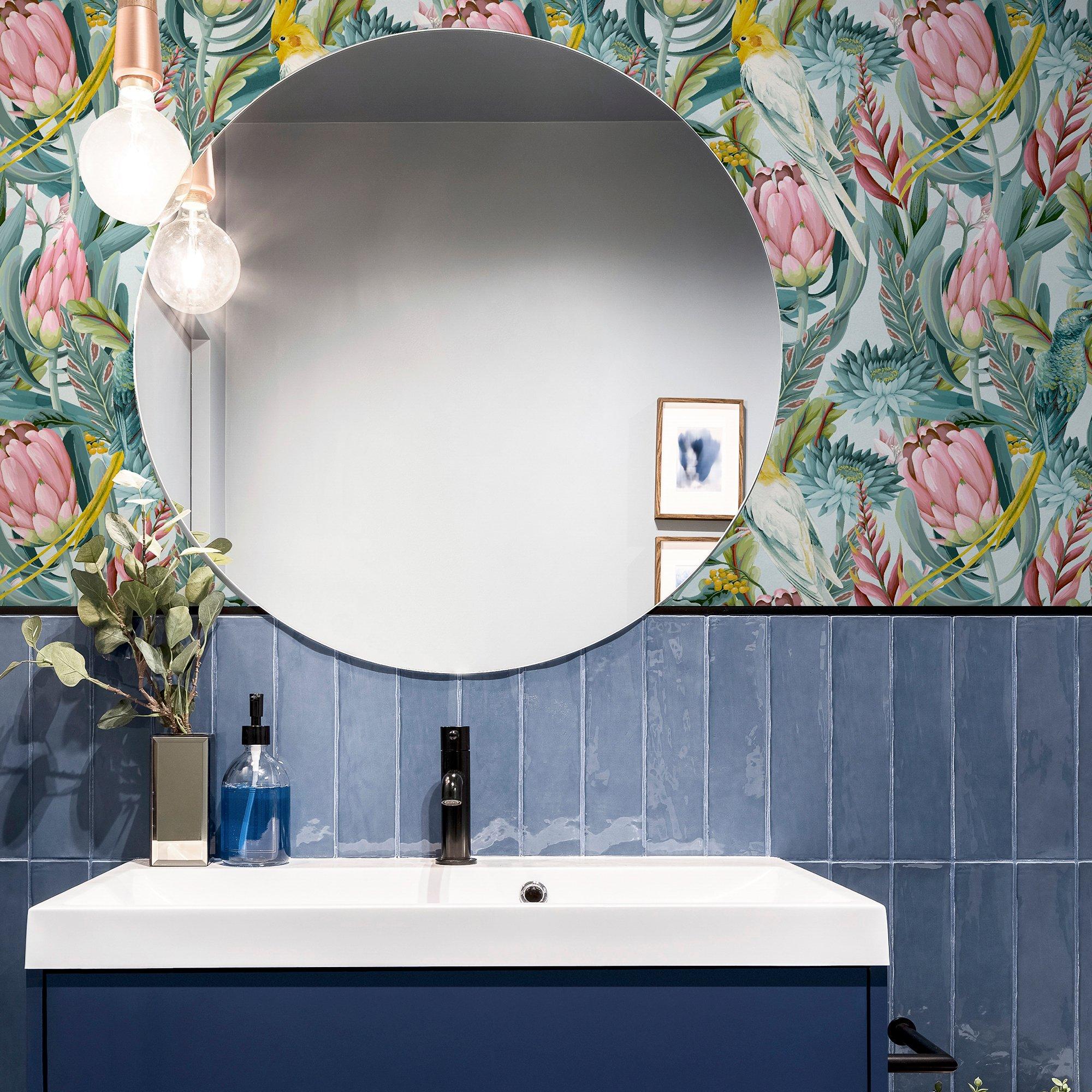 Multicoloured - Arthouse - Rainforest Escape Green Pink sw12 - 6