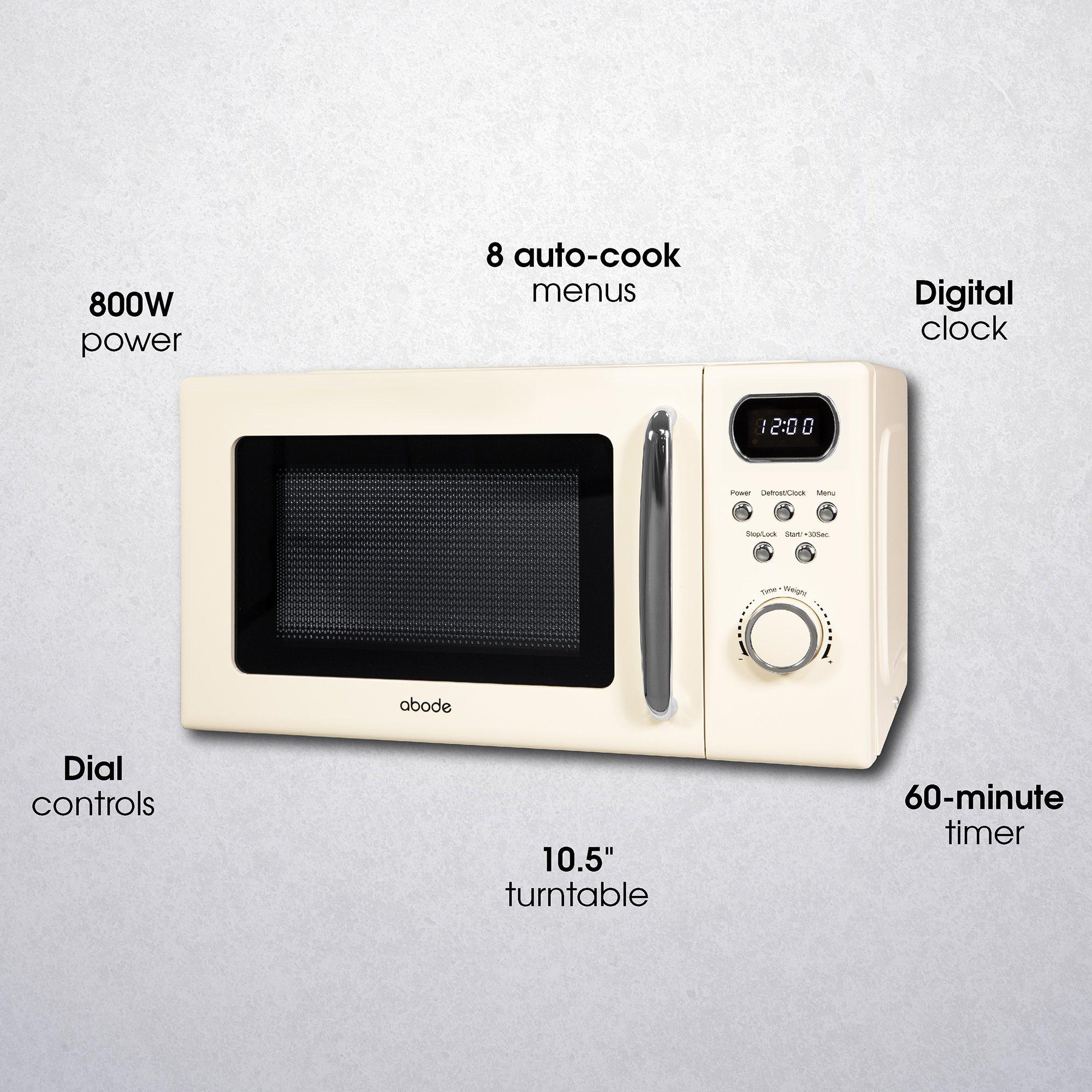Cream - Abode - AMD2004C/01 20L Digital Microwave in Cream - 3