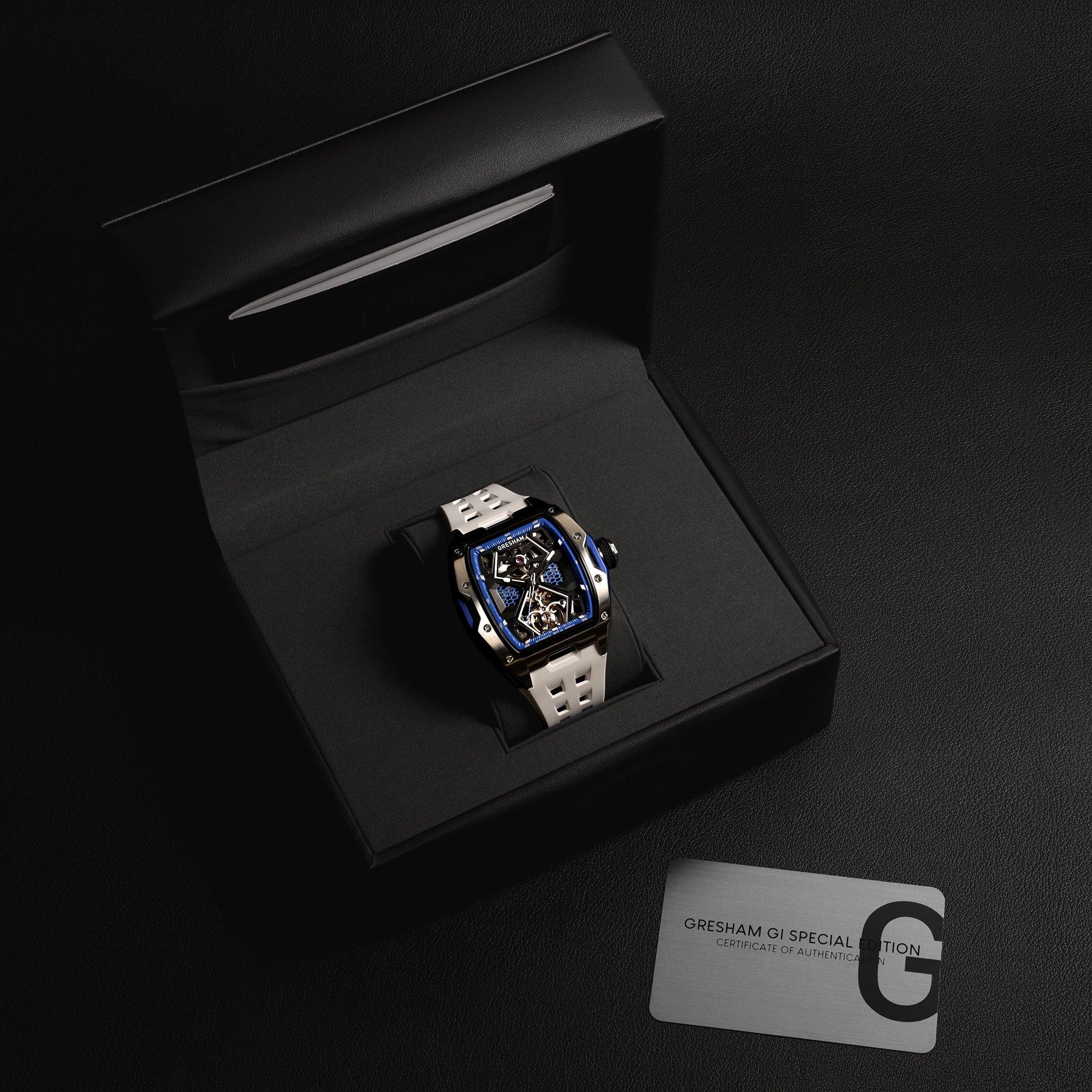 White - Gresham - Gresham Genesis G1 Special Edition Automatic - 7