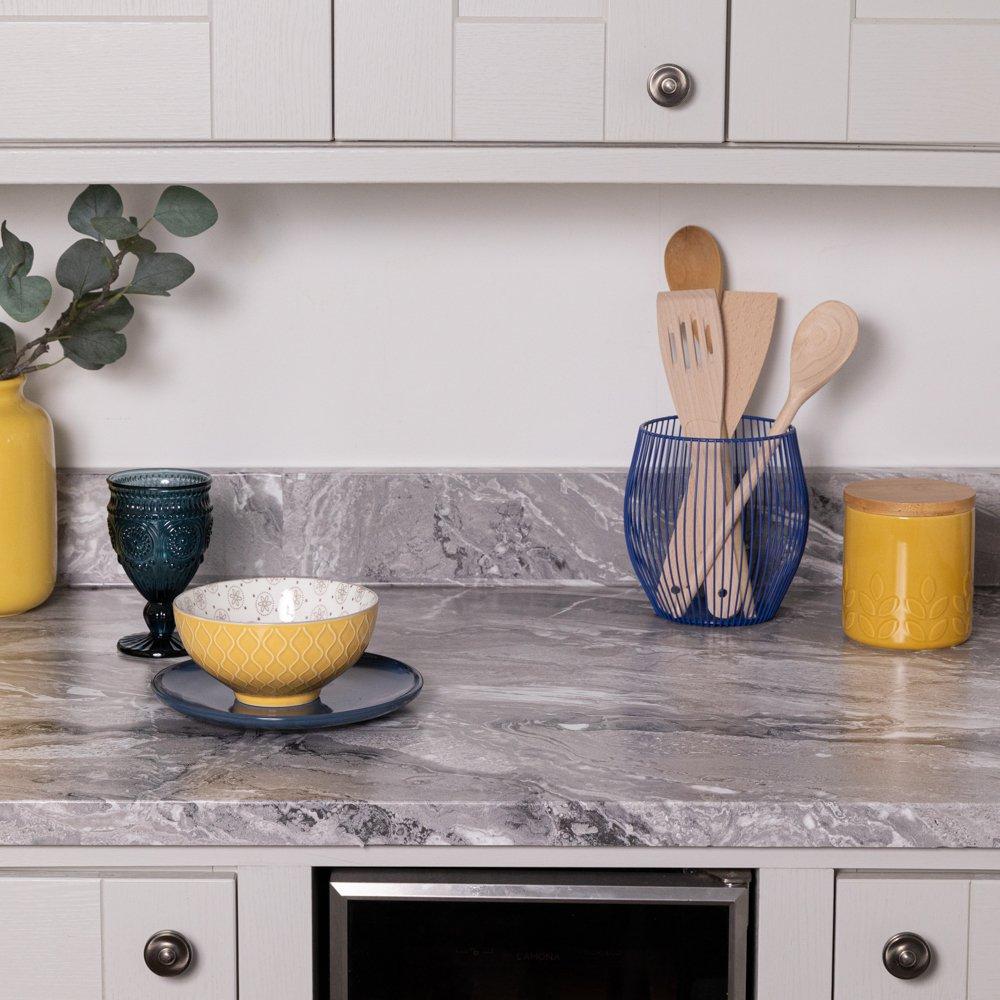 Greige - D C Fix - dc fix Marble Paladina Self Adhesive Vinyl Pack 3 - 5