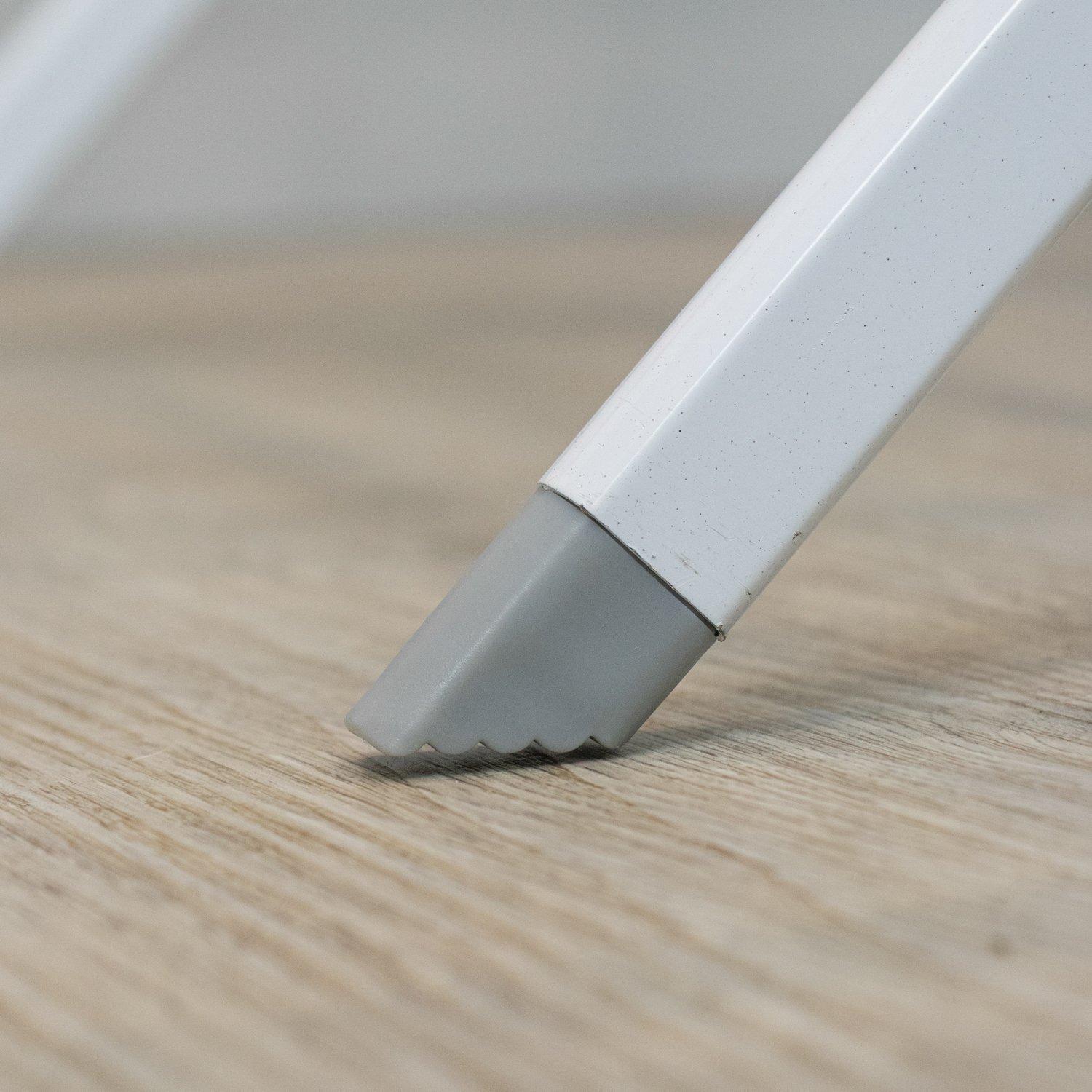 White - JVL - Extendable 3 Tier Concertina Airer - 8M White - 7