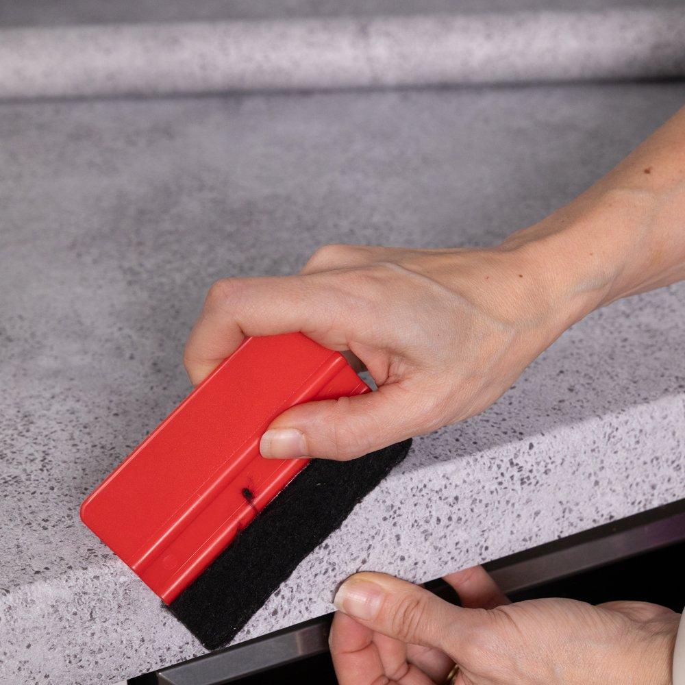 Grey - D C Fix - dc fix Salazar Concrete Self Adhesive Vinyl Pack 3 - 2