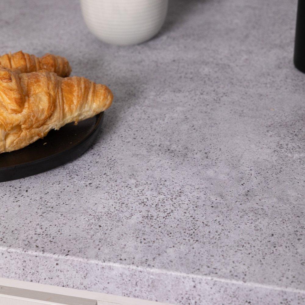 Grey - D C Fix - dc fix Salazar Concrete Self Adhesive Vinyl Pack 3 - 5