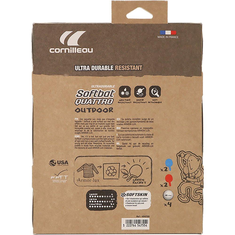 Neutral - Sports Directory - Cornilleau Softbat Eco-Design Outdoor Quattro Pack - 8