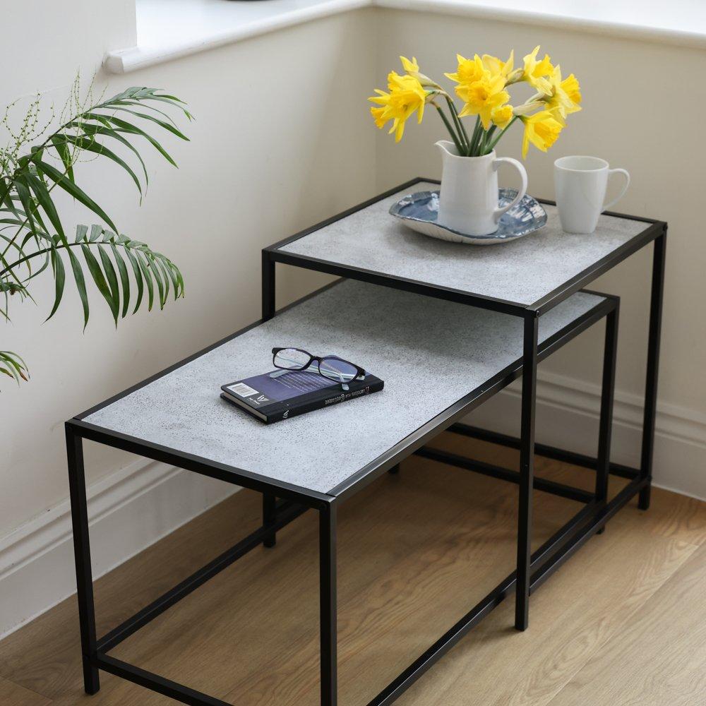 Grey - D C Fix - dc fix Salazar Concrete Self Adhesive Vinyl Wrap - 5