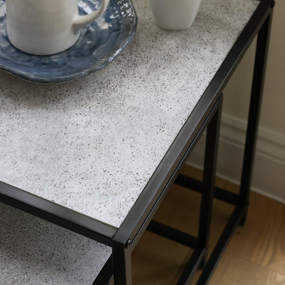 Grey - D C Fix - dc fix Salazar Concrete Self Adhesive Vinyl Wrap - 6