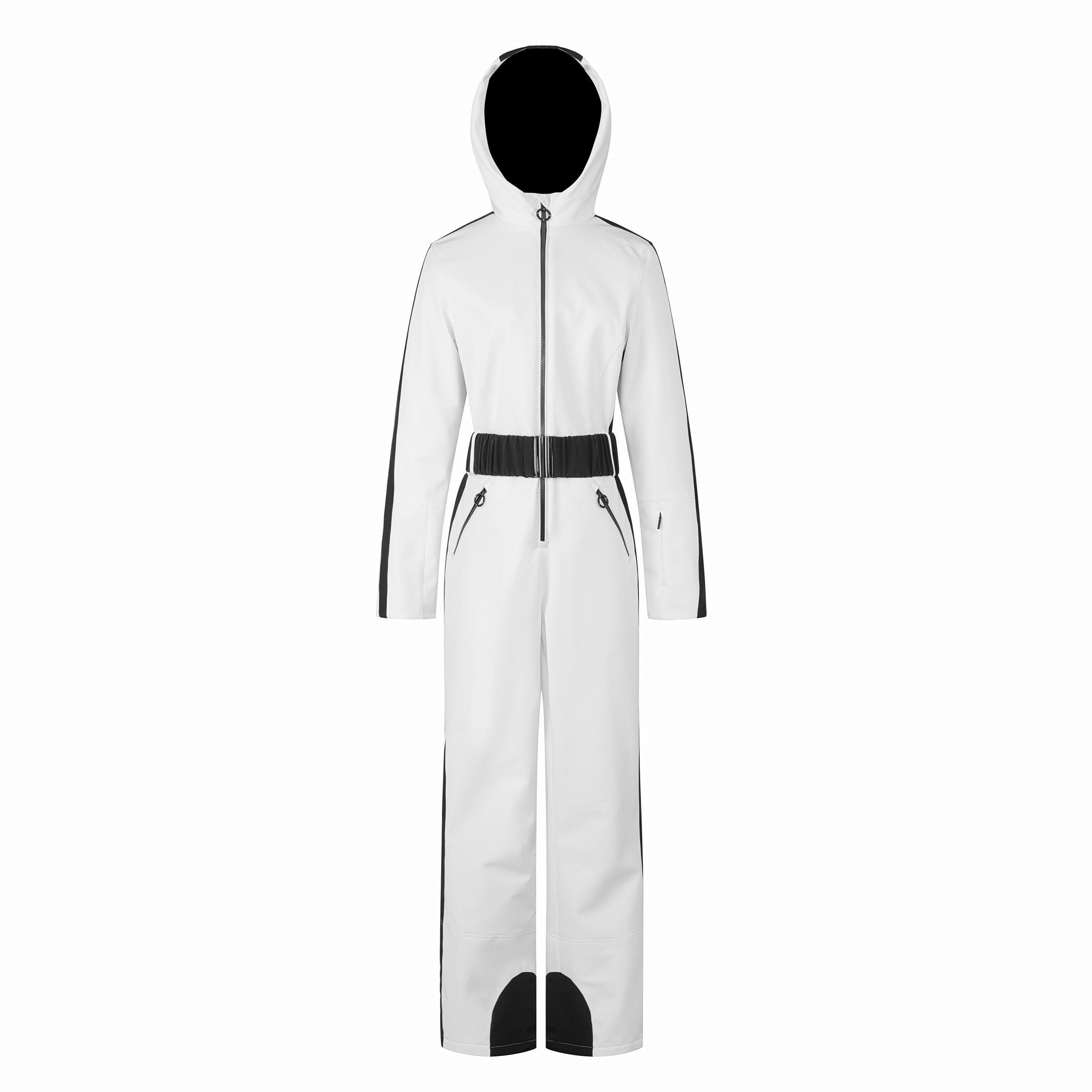 Nevica Women's Meribel Ski Suit - White - 10 (38)