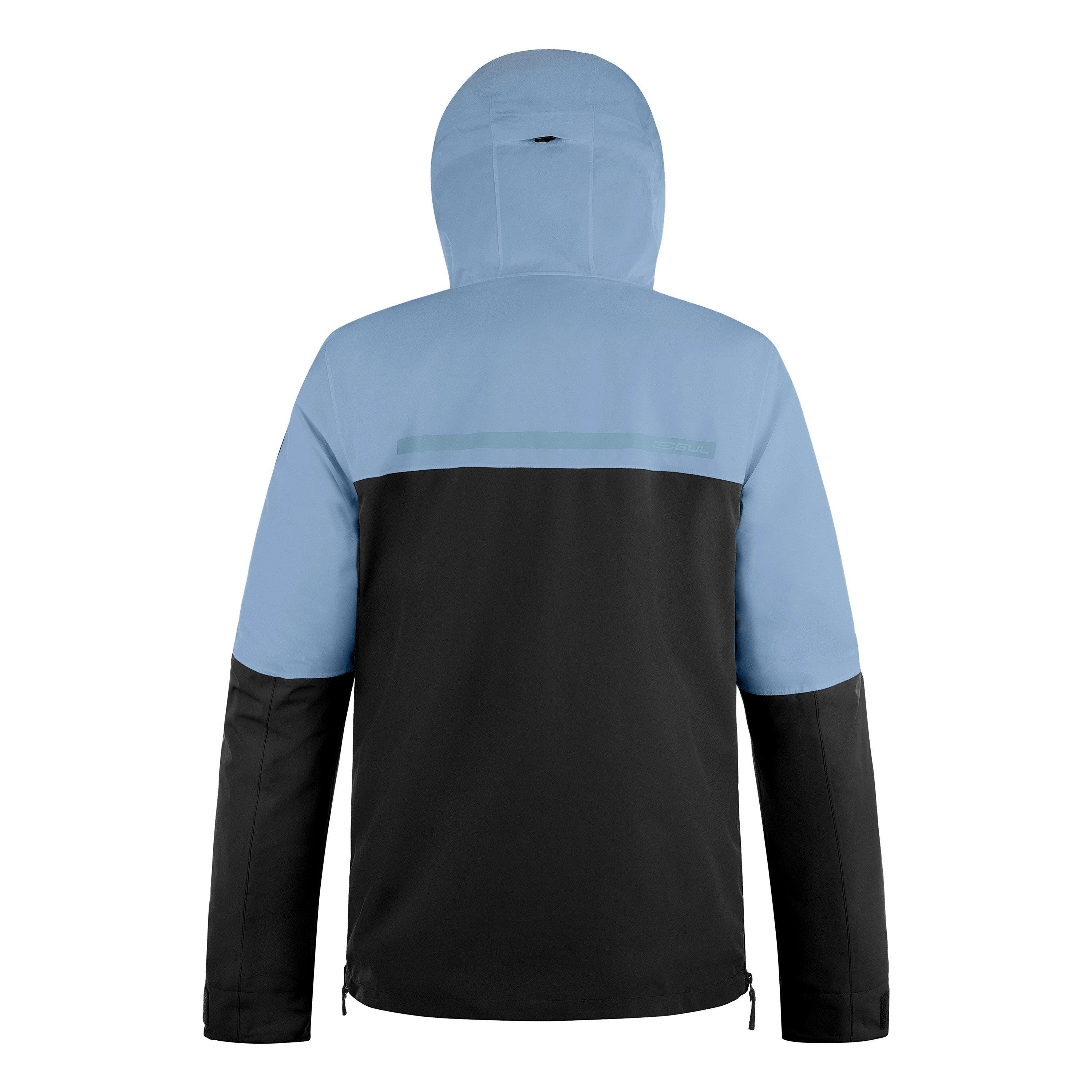 Blue/Black - Gul - Men's Powder Anorak Waterproof Windproof Ski Jacket - 2