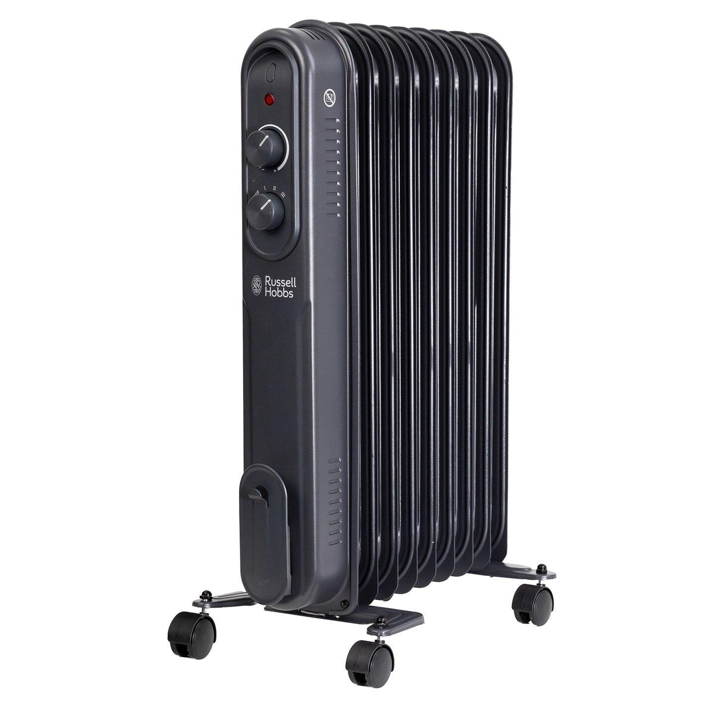 Matt Anthracite - Russell Hobbs - RHOFR9004A Oil Filled Radiator - 8