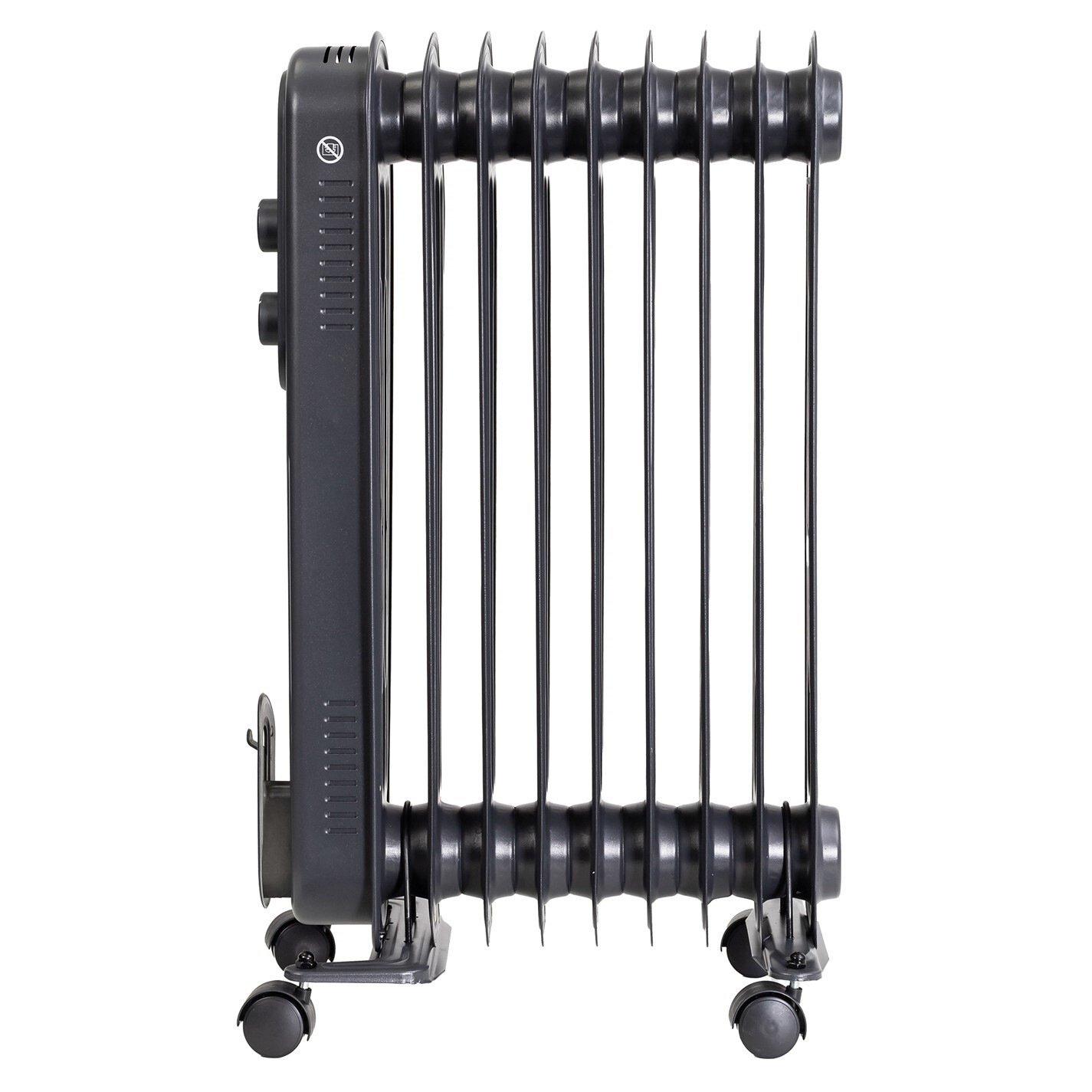 Matt Anthracite - Russell Hobbs - RHOFR9004A Oil Filled Radiator - 9