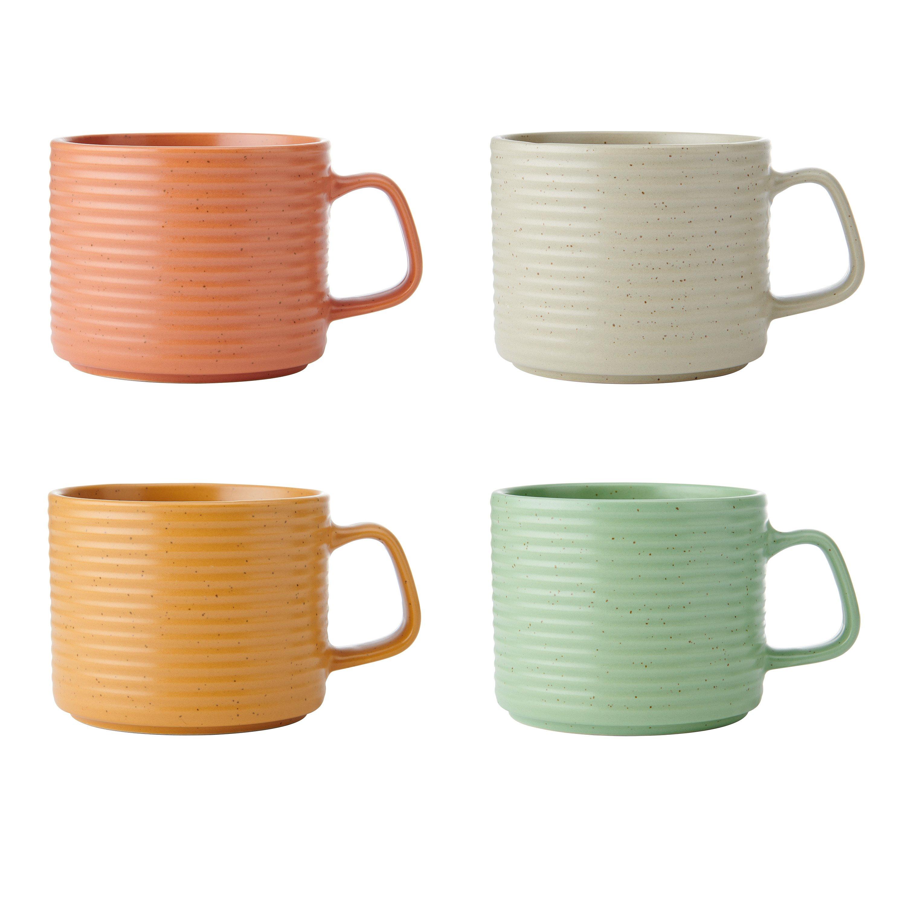 Mixed - KitchenCraft - Idilica Stacking Stoneware Mugs - 1