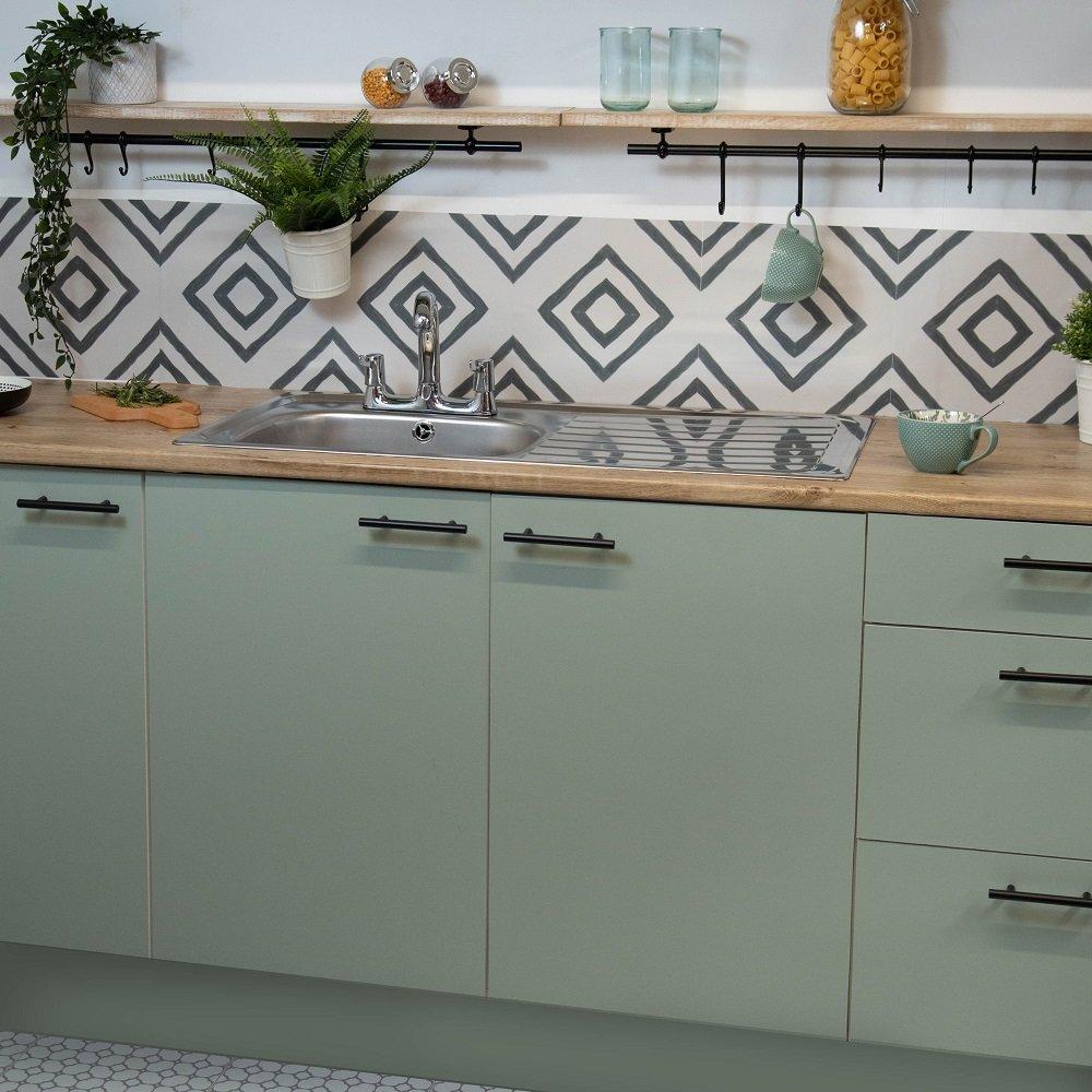 Sage Green - D C Fix - dc fix Matt Sage Green Self Adhesive Vinyl Wrap - 4