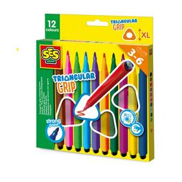 SES Creative Triangular grip colouring pens