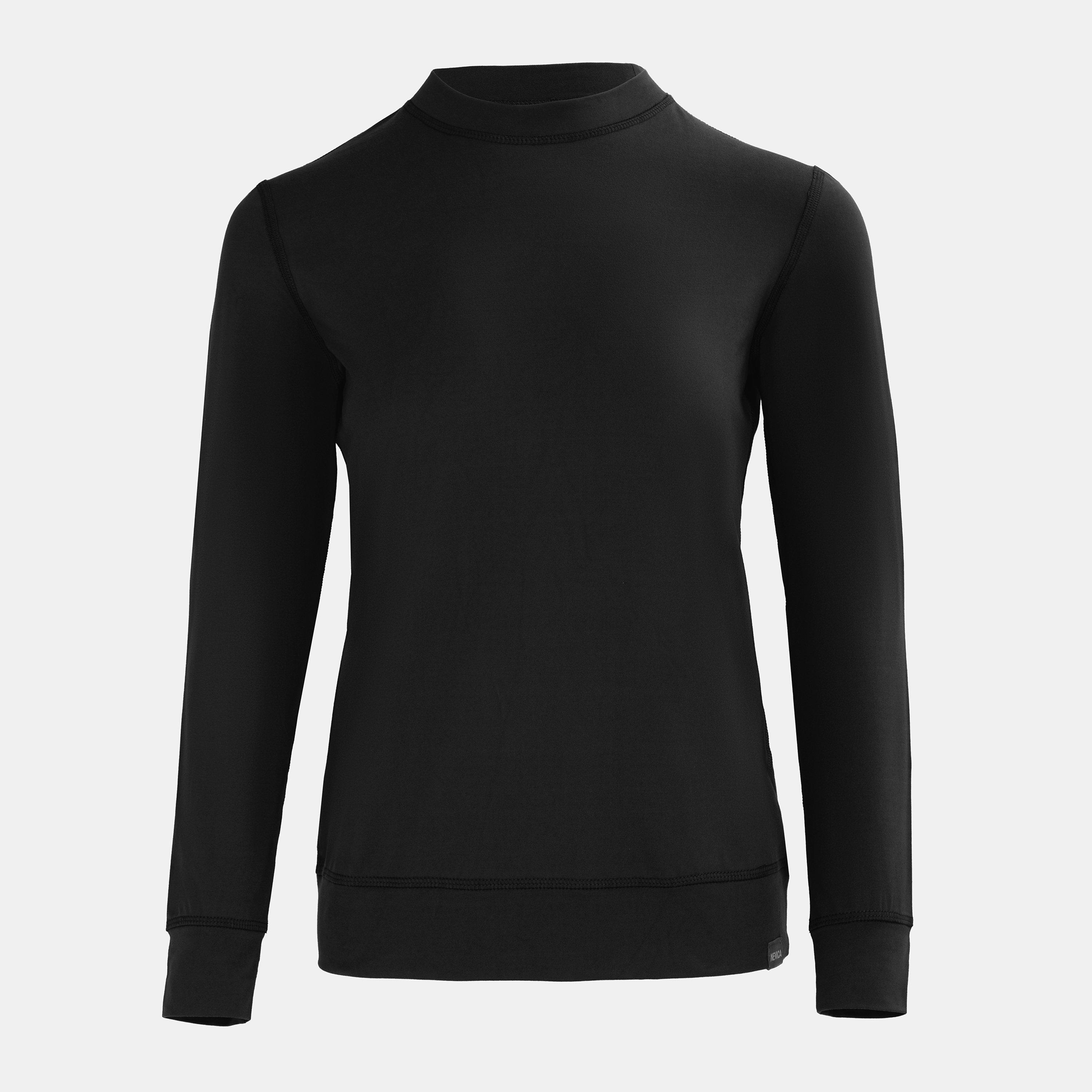 Black - Nevica - Women's Meribel Thermal Baselayer Top - 1