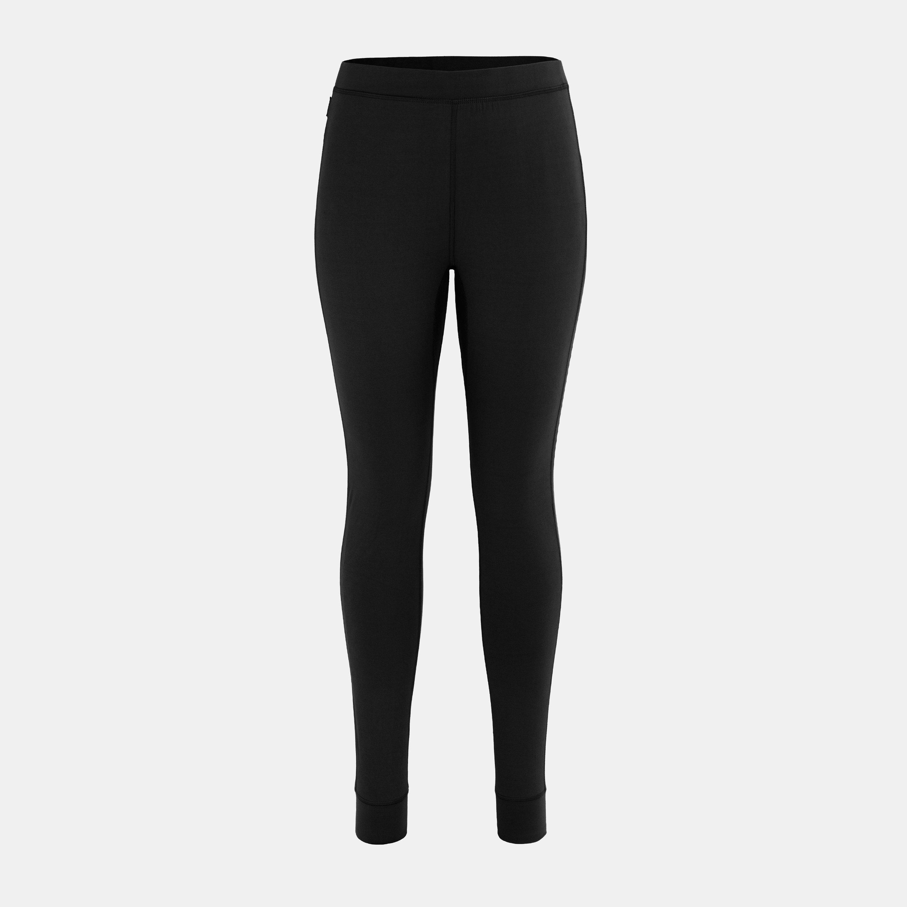 Noir - Nevica - Women's Meribel Thermal Black Baselayer Leggings - 1