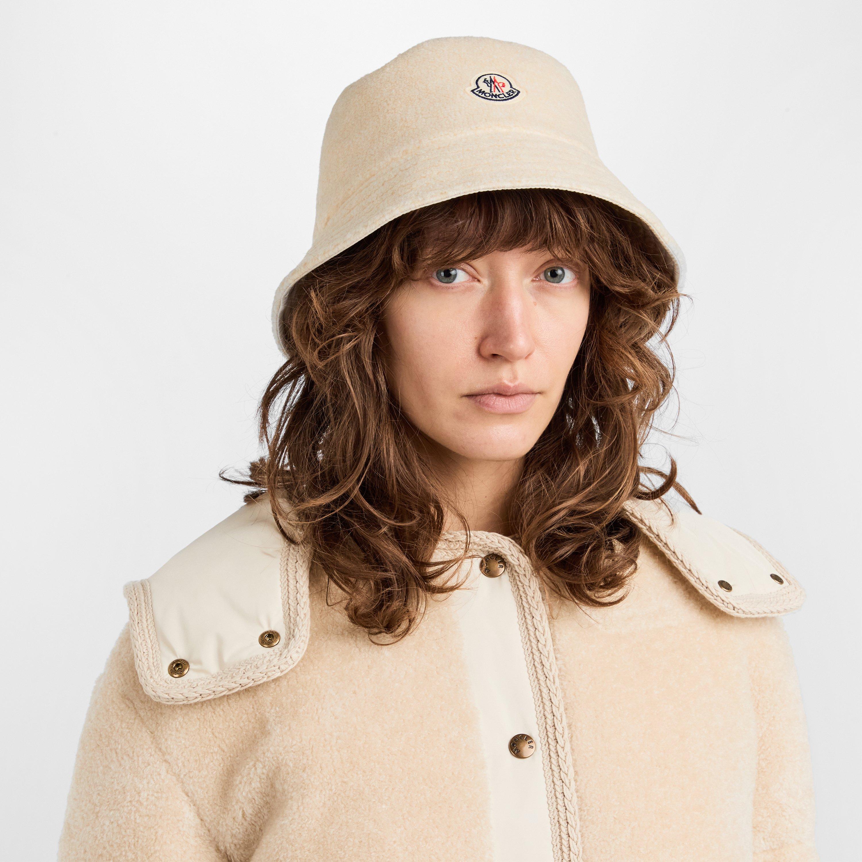 Beige P20 - Moncler - Men's Ted Fleece Bucket Hat - 3