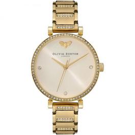 Olivia Burton Ladies Olivia Burton Belgrave Nude Gold Watch