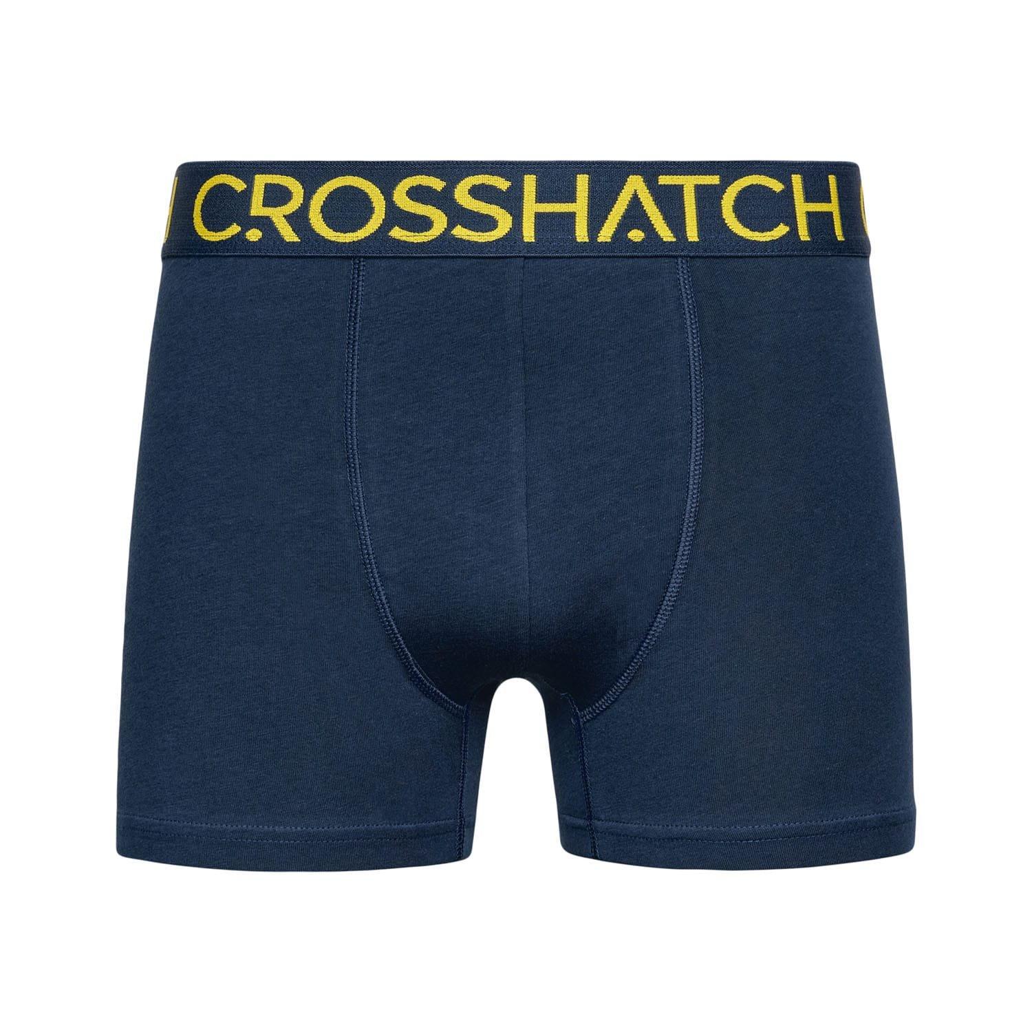 Multi Colour - Crosshatch - 3 Pack of Chasma Boxers - 3