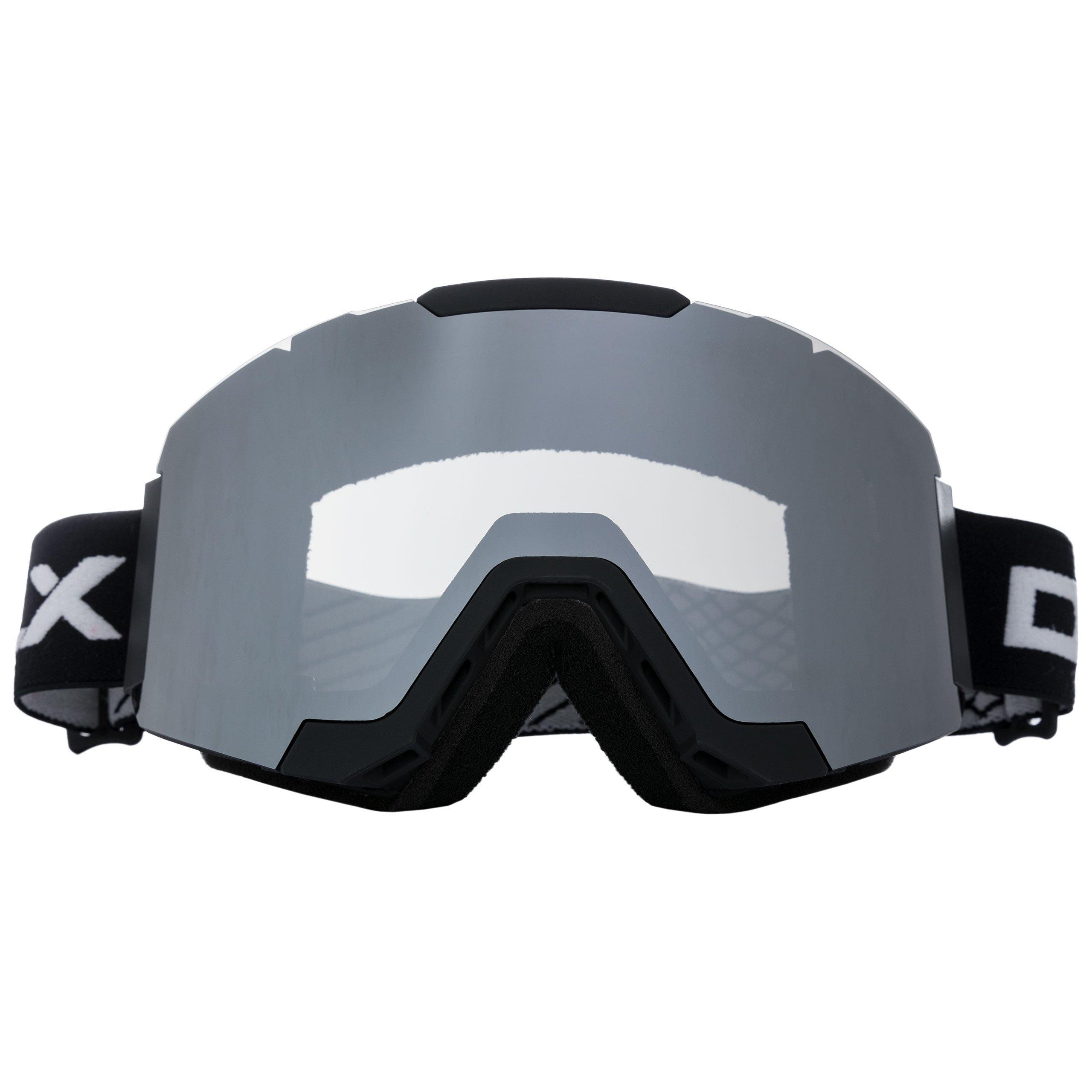 Black  X - DLX - Adults Magnetic Ski Goggle - 3