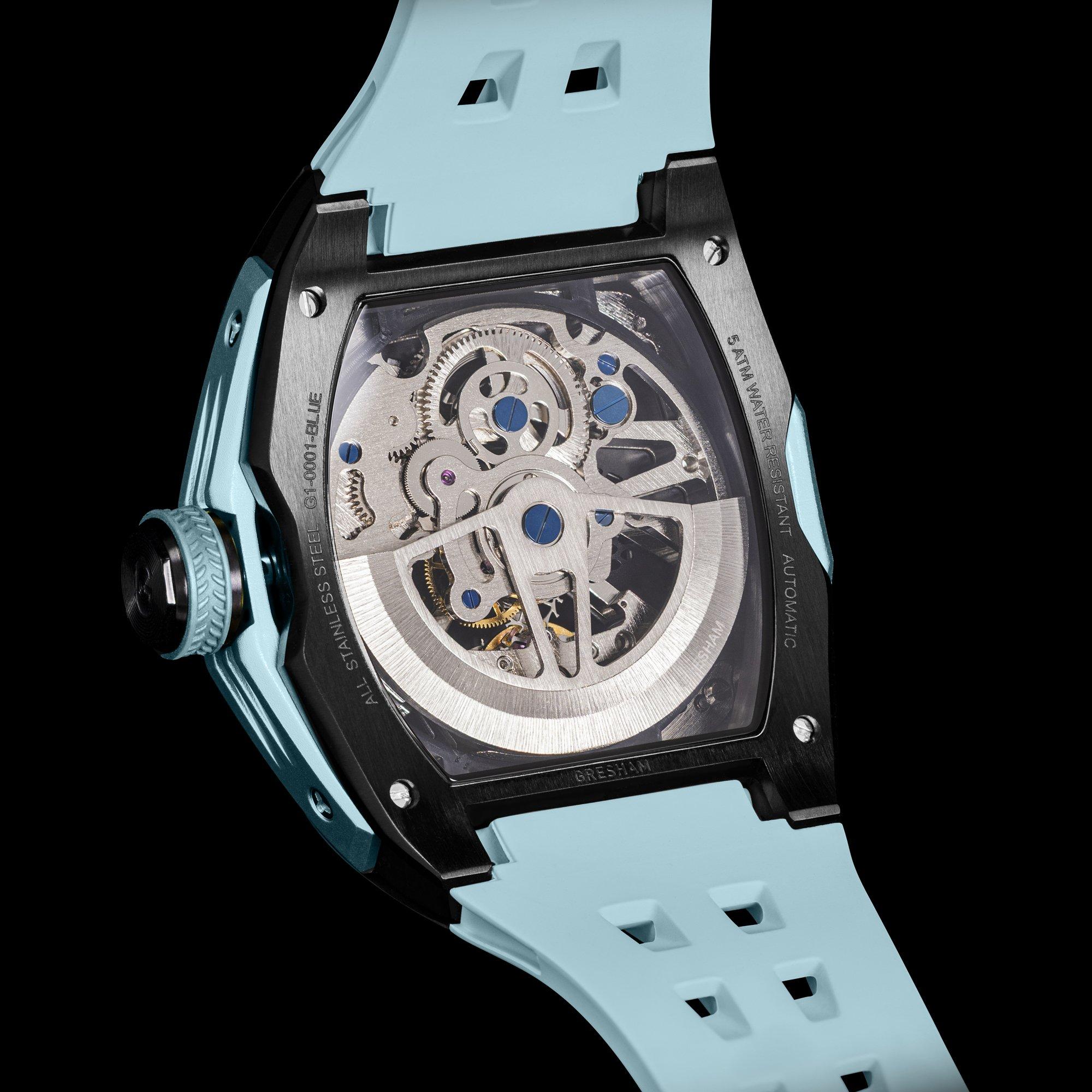 Blue - Gresham - Gresham Genesis G1 Special Edition Automatic - 3