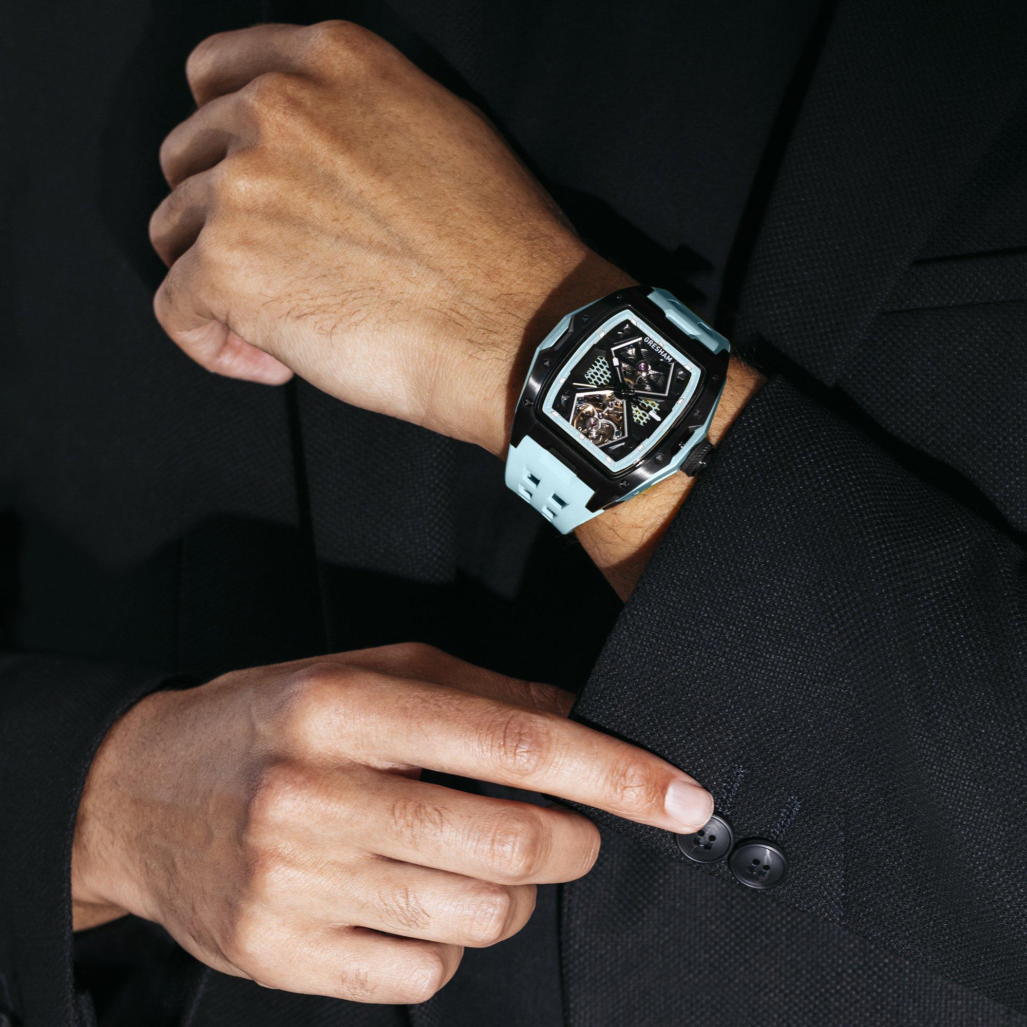 Blue - Gresham - Gresham Genesis G1 Special Edition Automatic - 4