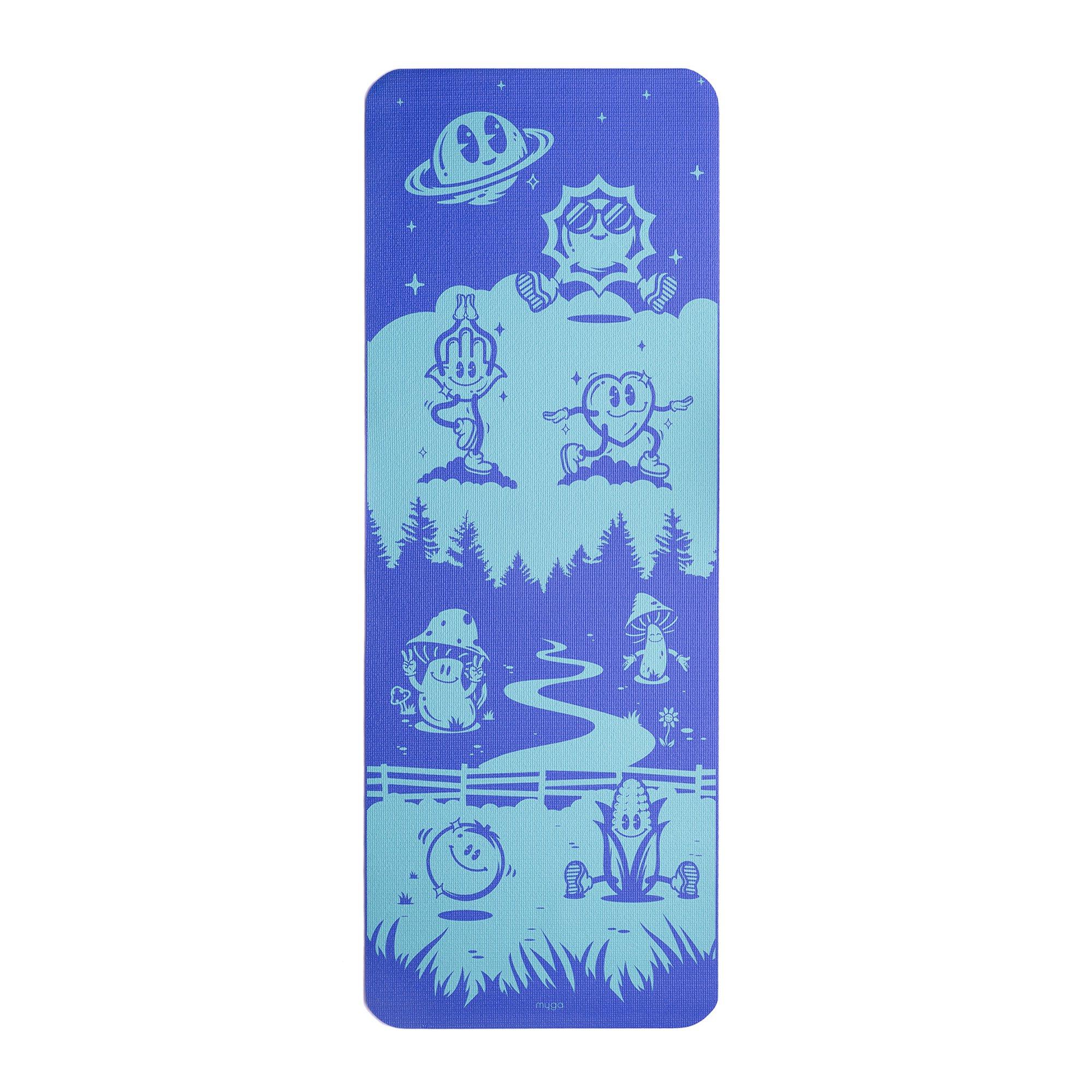 ¿Third Eye Fren - Myga - Silk Print Kids Yoga Mat - 4