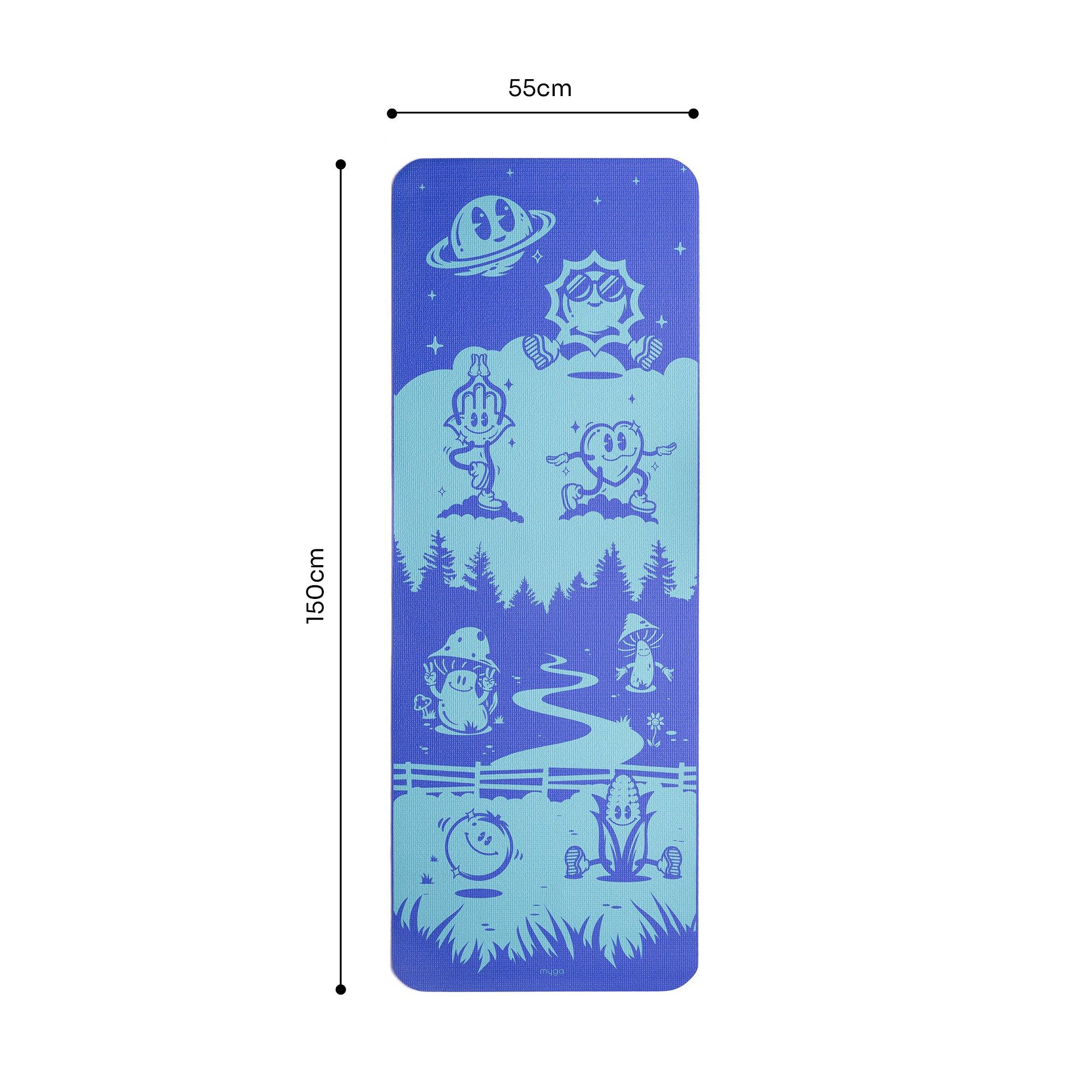 ¿Third Eye Fren - Myga - Silk Print Kids Yoga Mat - 5