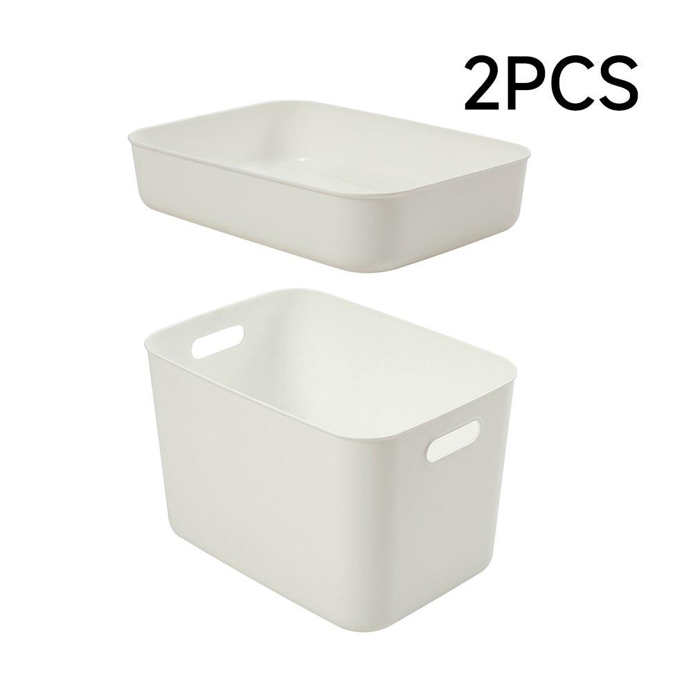 White2 - LIFE IDEAS - Multi-Size Plastic Storage Boxes - 2
