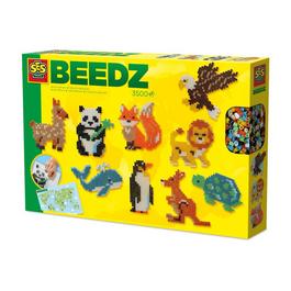 SES Creative Iron on beads - World animals