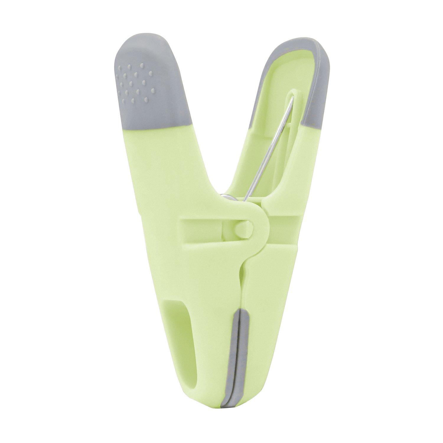 Multi - JVL - JVL Grey Peg Basket with 48 Prism Soft Touch Clip - 4